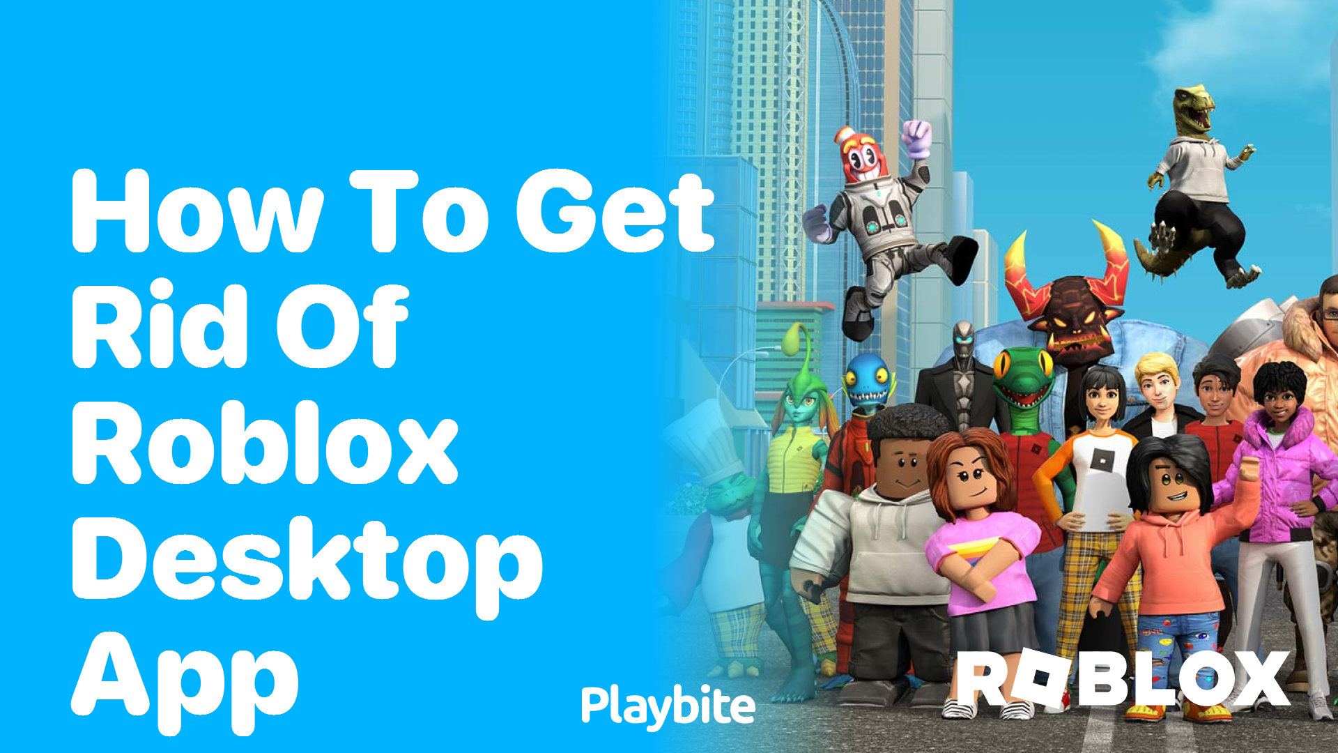 How to get rid of the Roblox desktop app