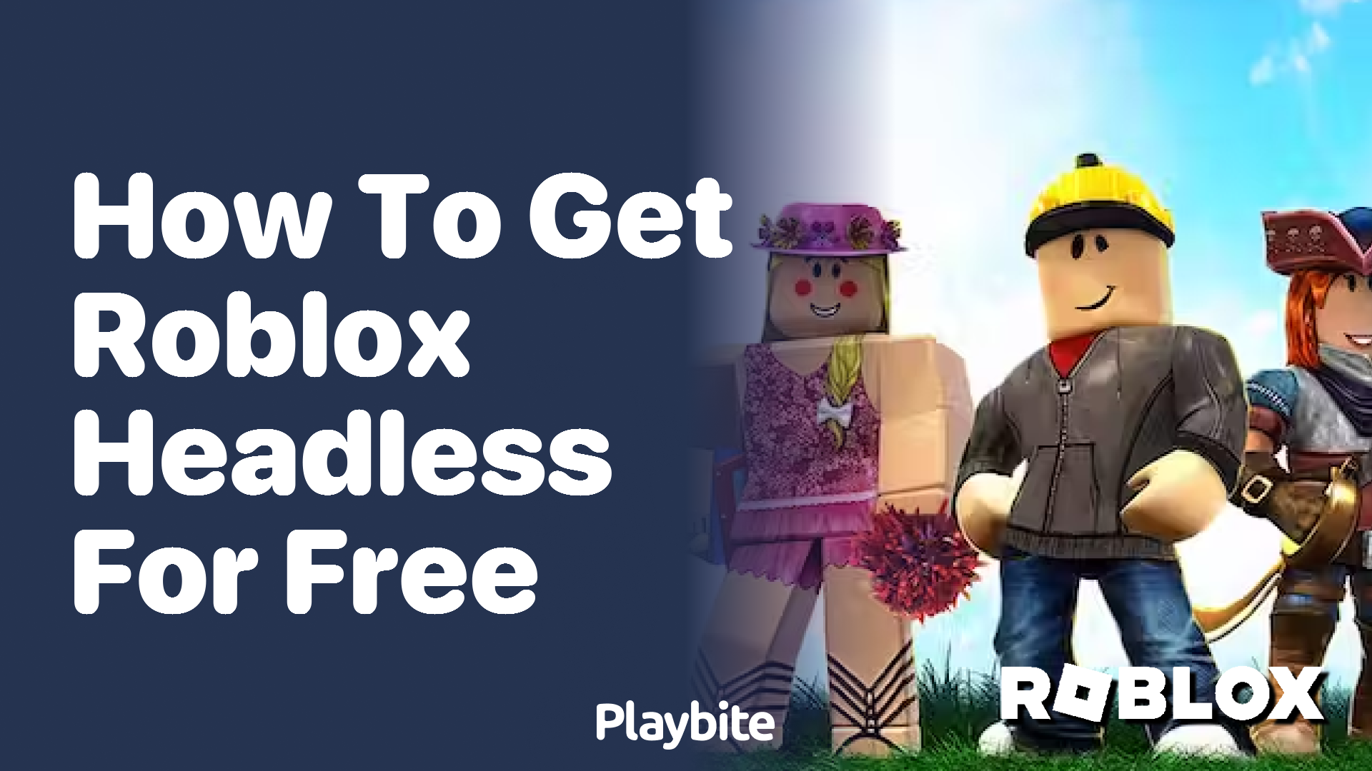 How to Get Roblox Headless for Free