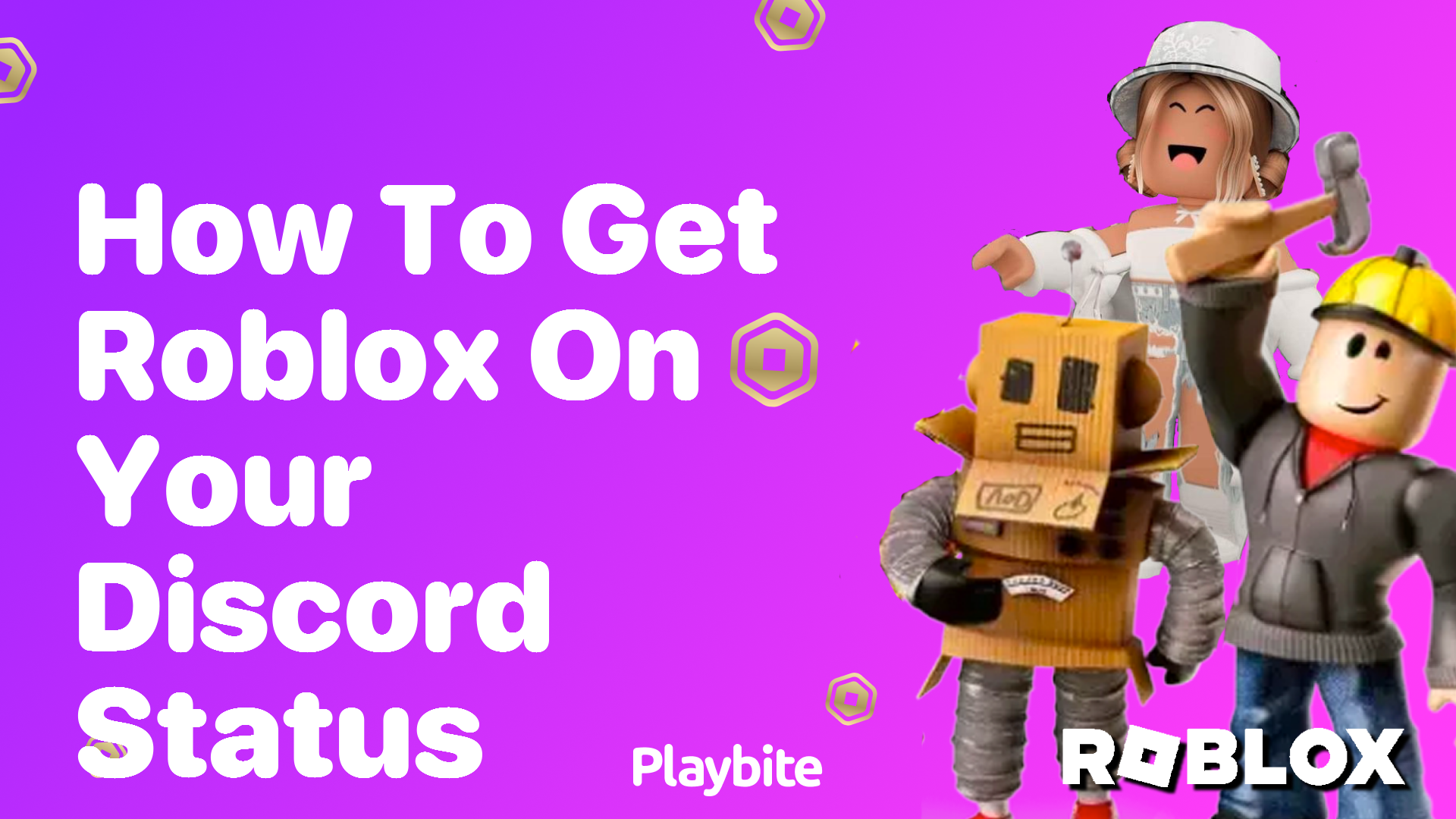 How to Get Roblox on Your Discord Status