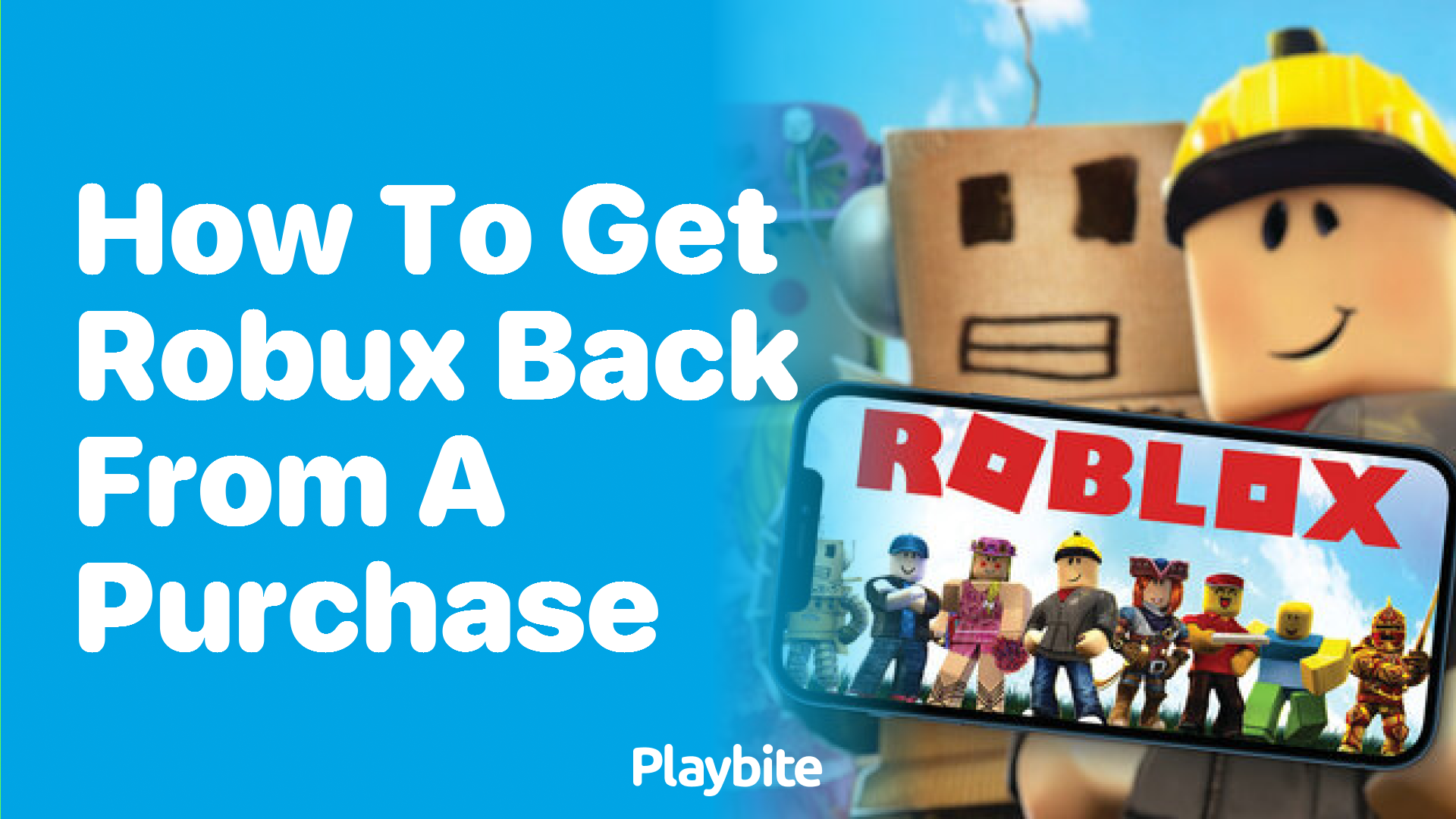 How to Get Robux Back from a Purchase on Roblox