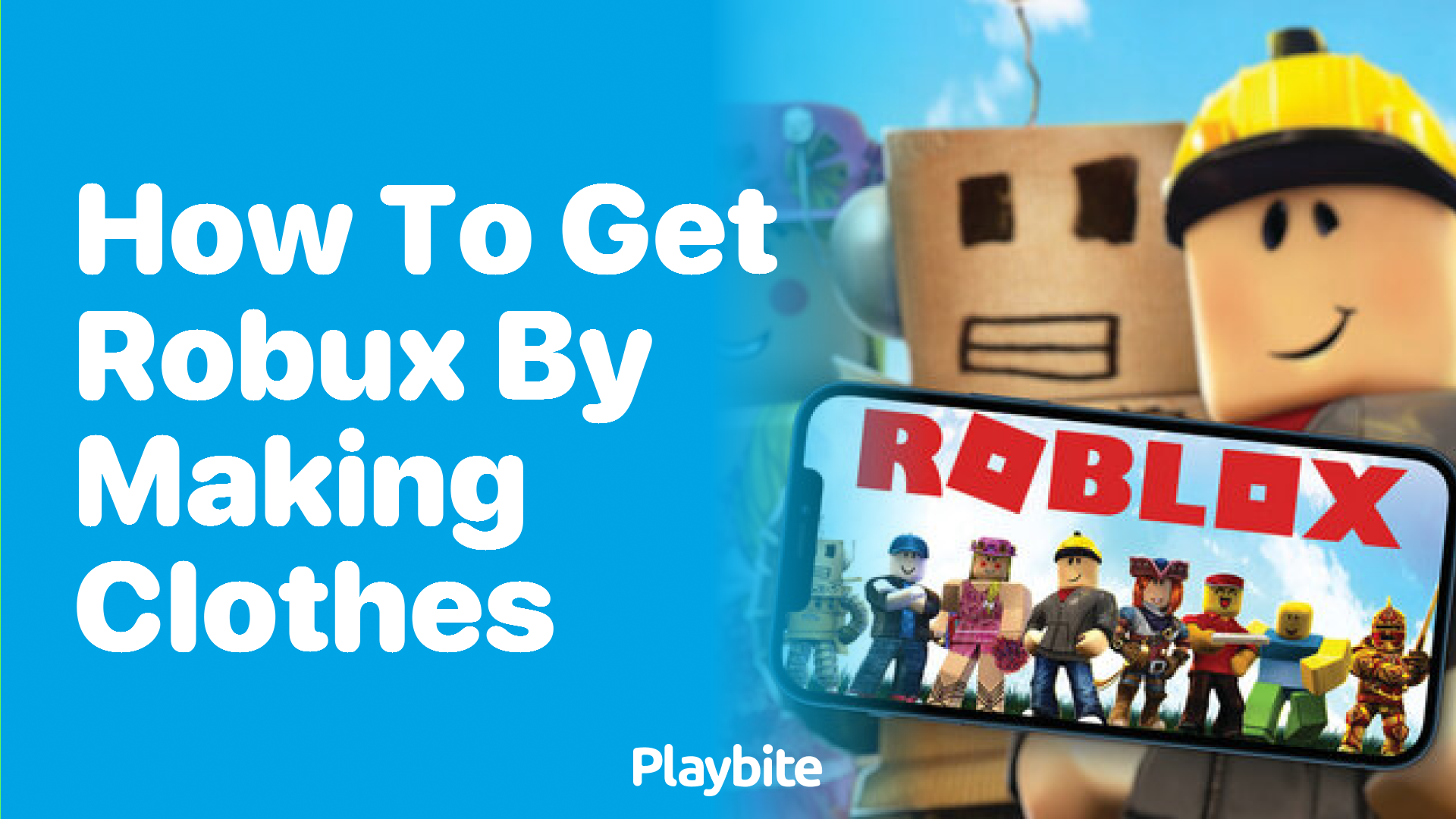 How to Get Robux by Making Clothes in Roblox