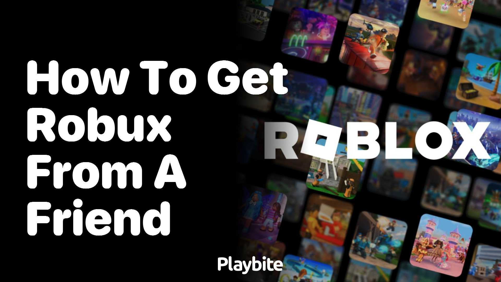 How to Get Robux from a Friend in Roblox
