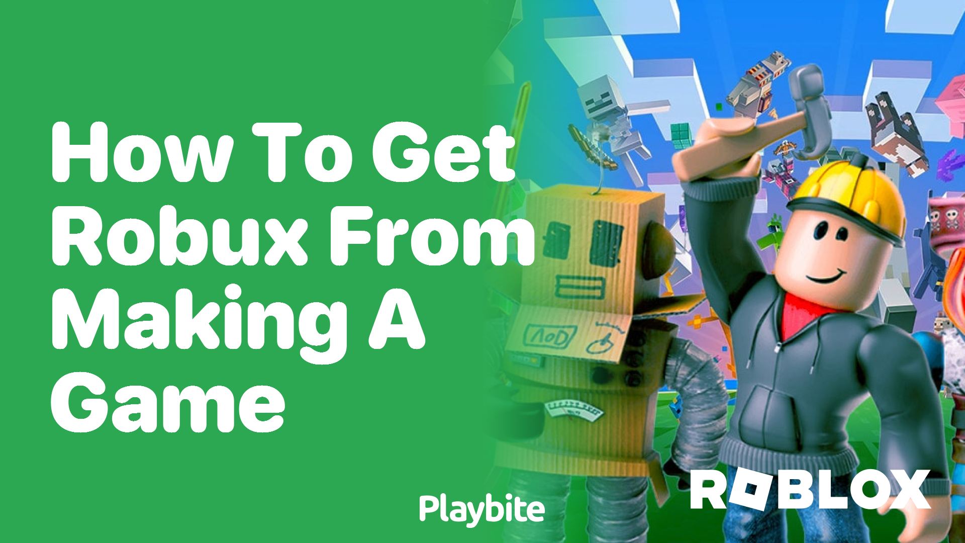 How to Get Robux from Making a Game on Roblox