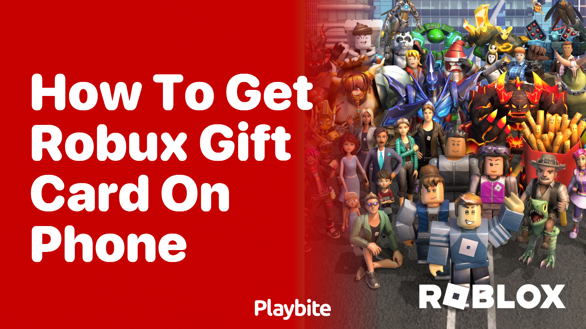 How to Get a Robux Gift Card on Your Phone