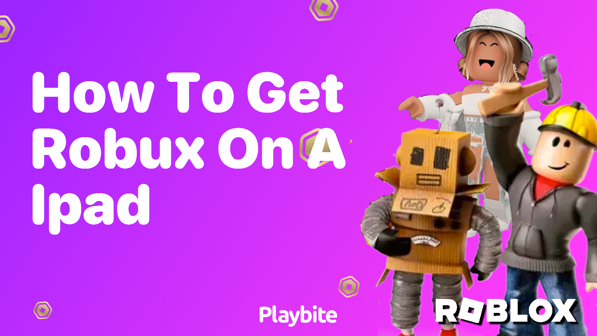 How to Get Robux on an iPad