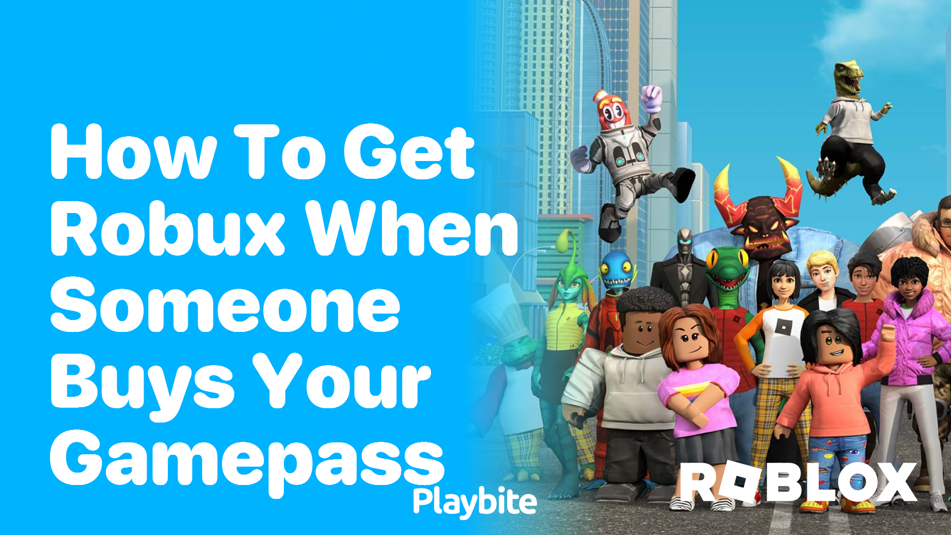 How to Get Robux When Someone Buys Your Game Pass