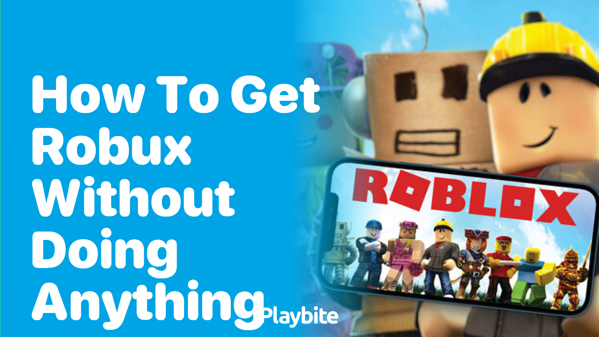 How to Get Robux Without Doing Anything