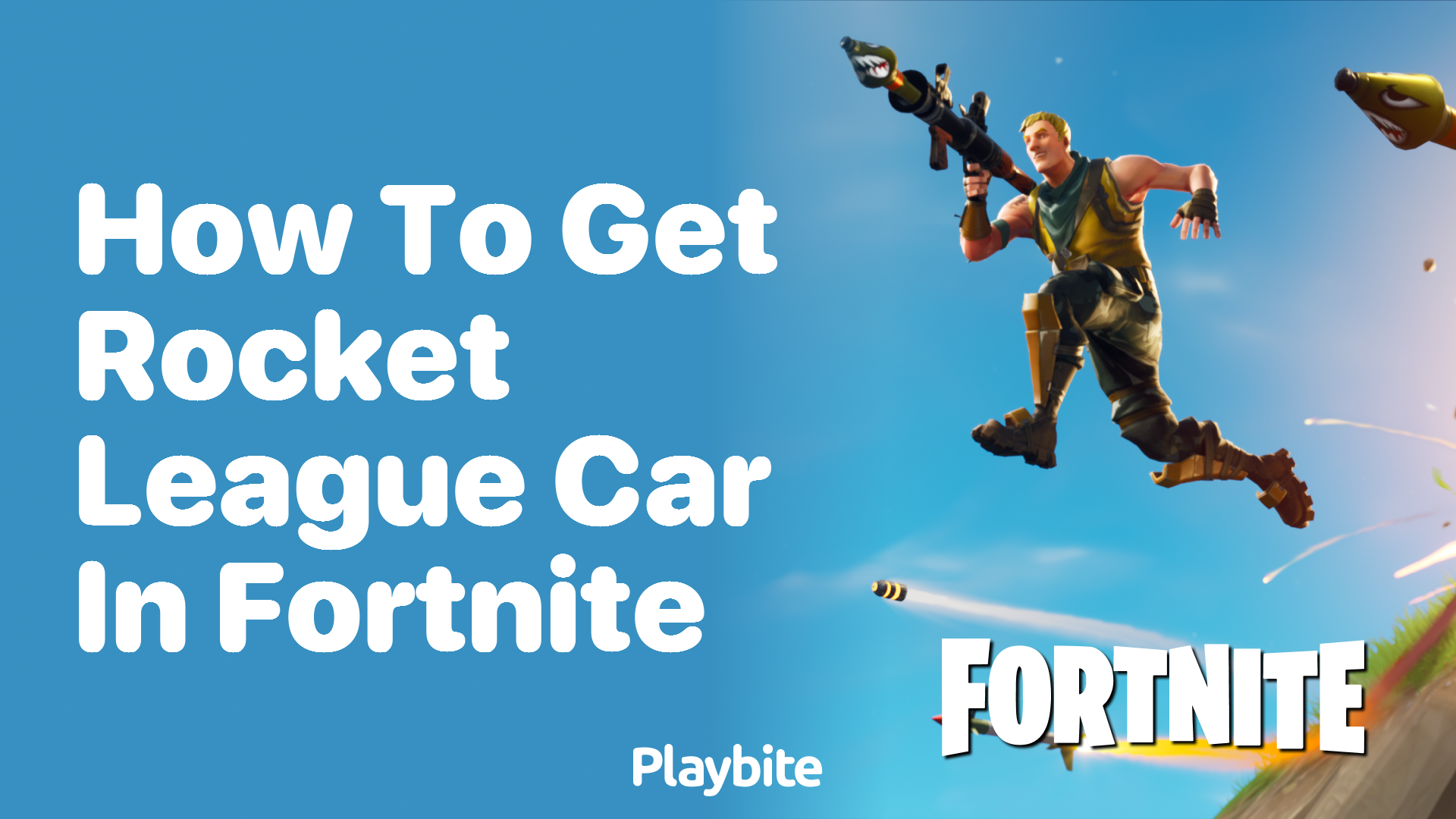 How to Get the Rocket League Car in Fortnite