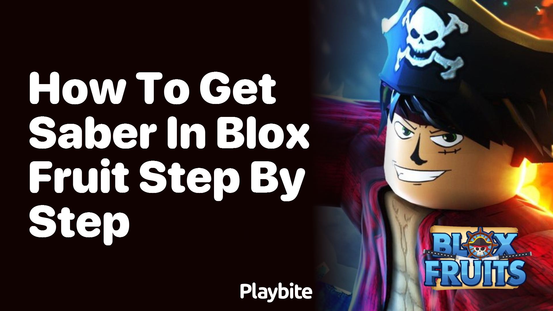 How to Get Saber in Blox Fruit Step by Step