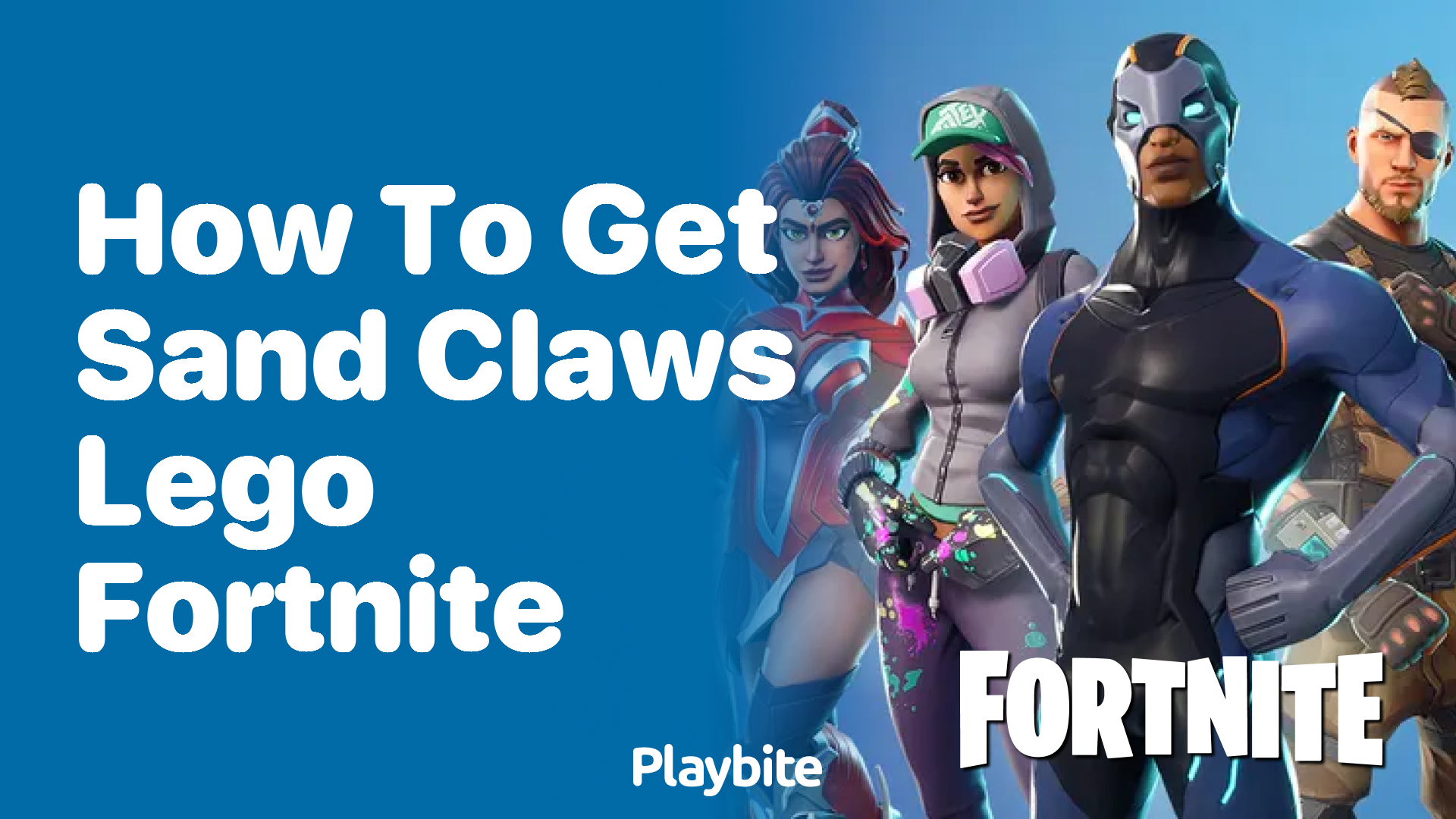 How to Get Sand Claws Lego Fortnite
