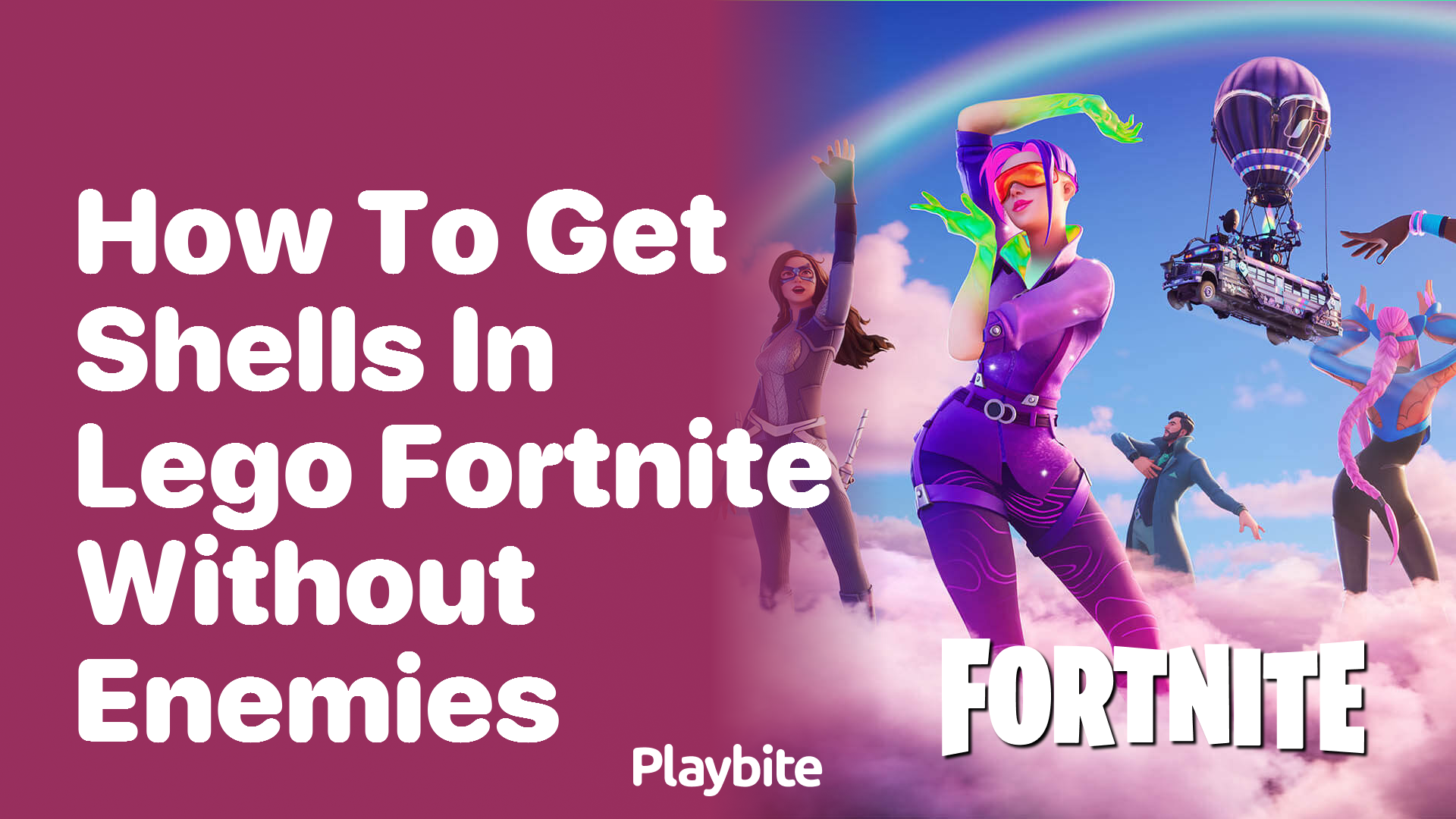 How to Get Shells in LEGO Fortnite Without Enemies