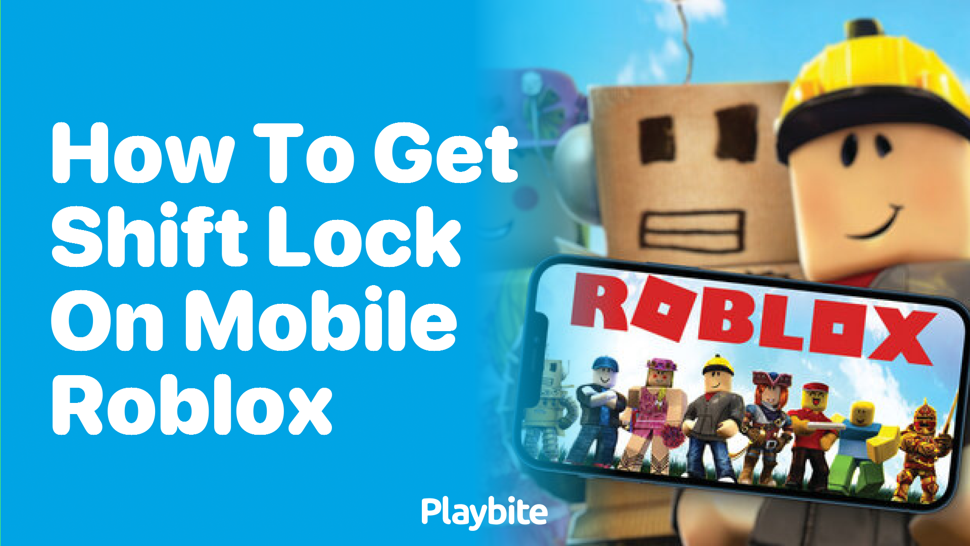 How to Get Shift Lock on Mobile Roblox