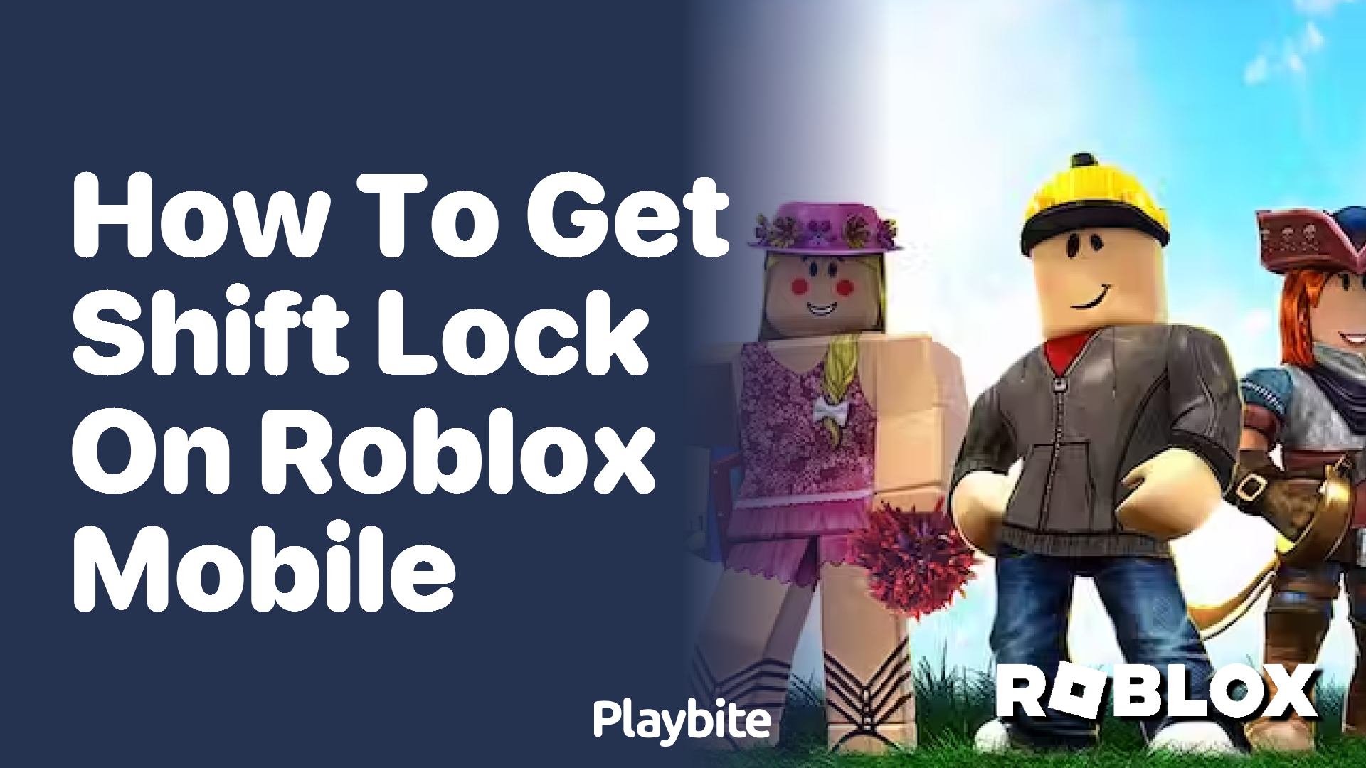 How to Get Shift Lock on Roblox Mobile