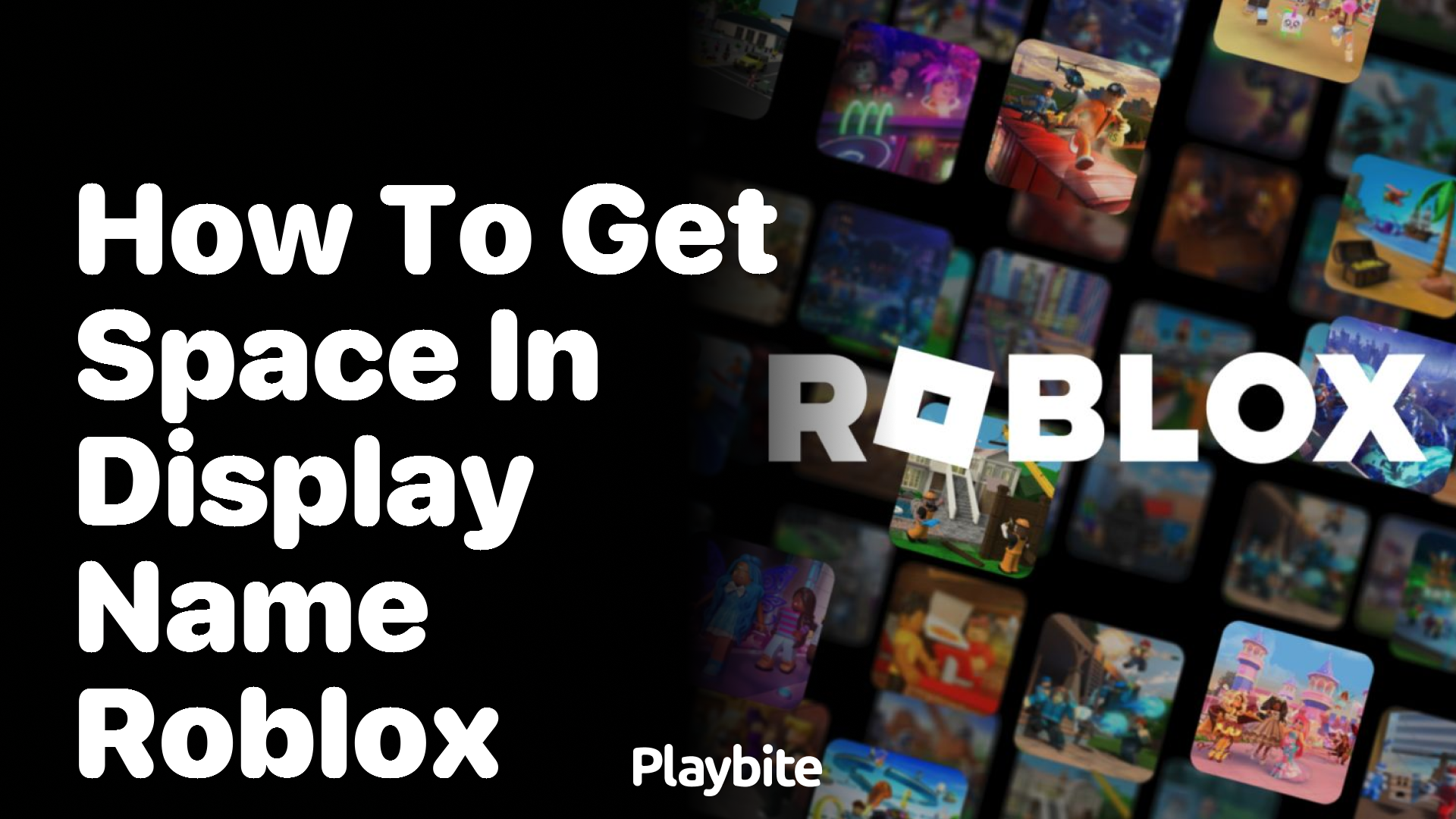 How to get Space in Your Display Name on Roblox