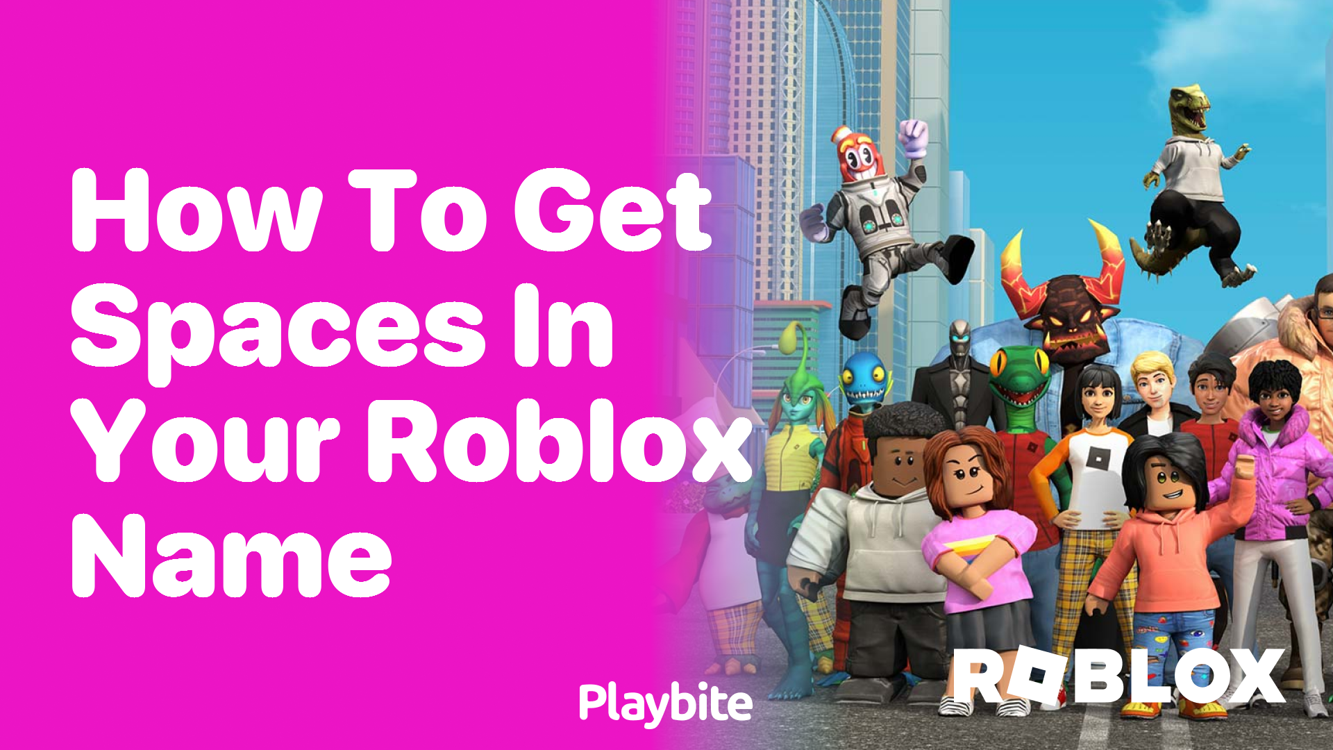 How to Get Spaces in Your Roblox Name