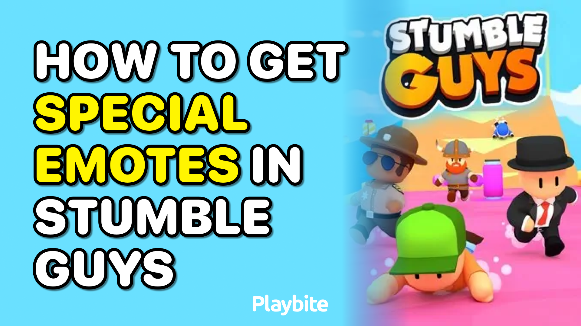 How to Get Special Emotes in Stumble Guys