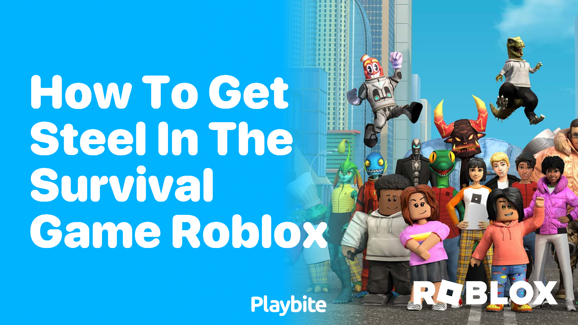 How to Get Steel in the Survival Game Roblox