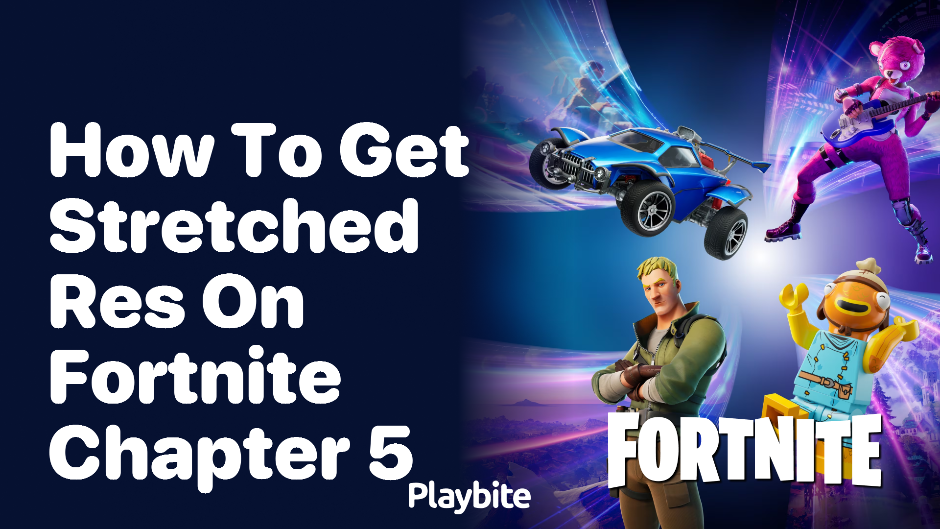 How to Get Stretched Res on Fortnite Chapter 5
