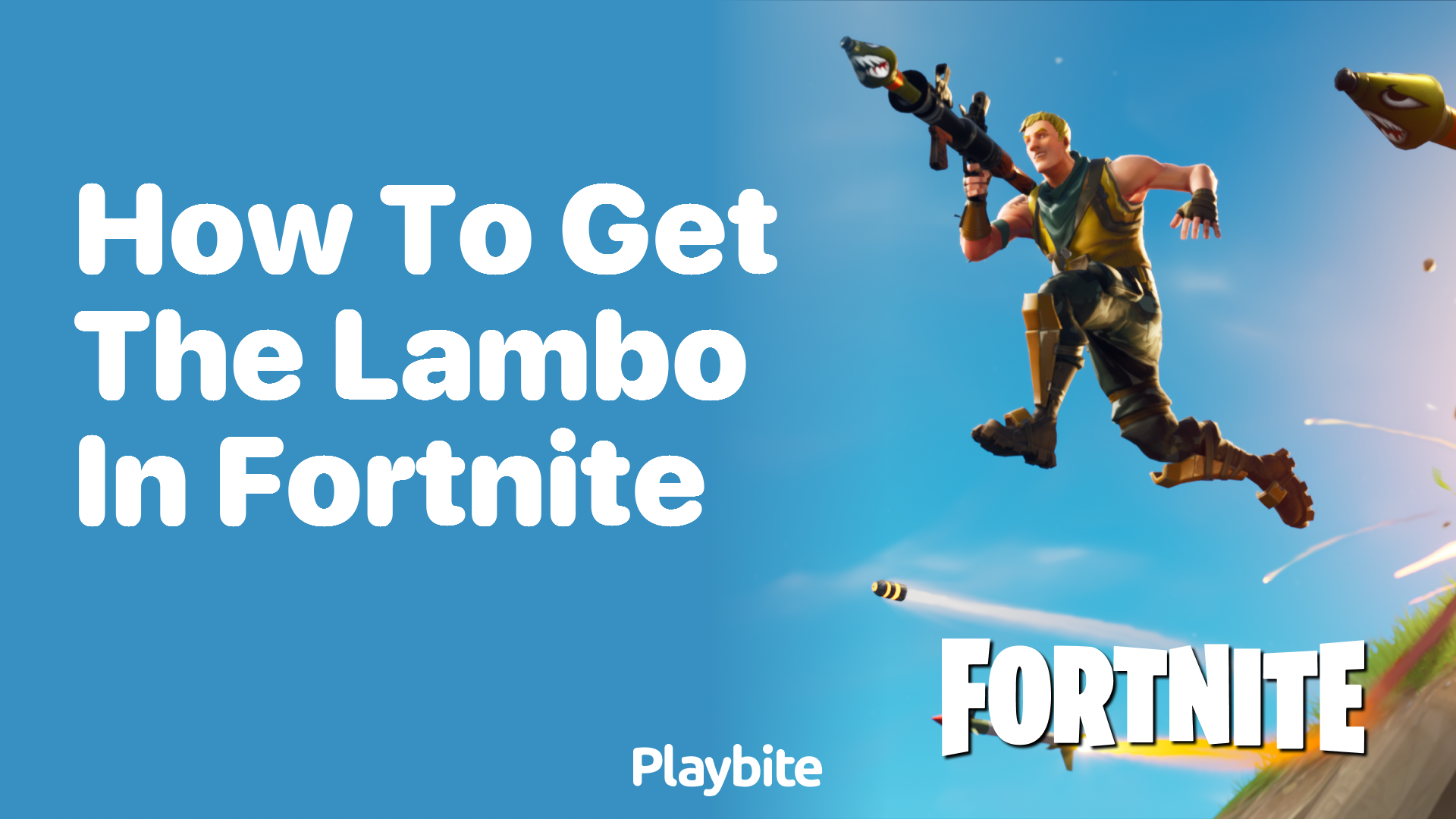 How to Get the Lambo in Fortnite