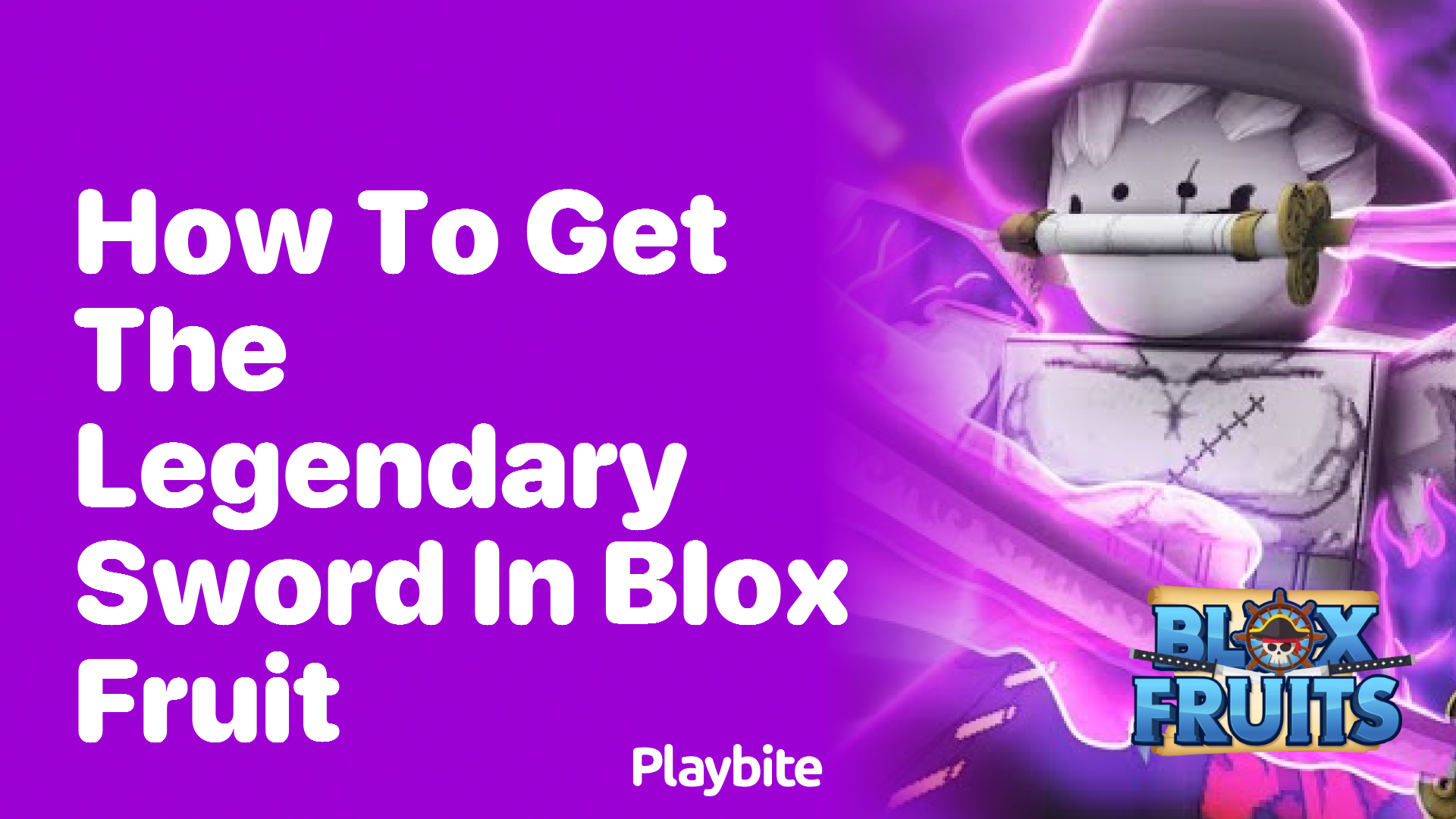 How to Get the Legendary Sword in Blox Fruit