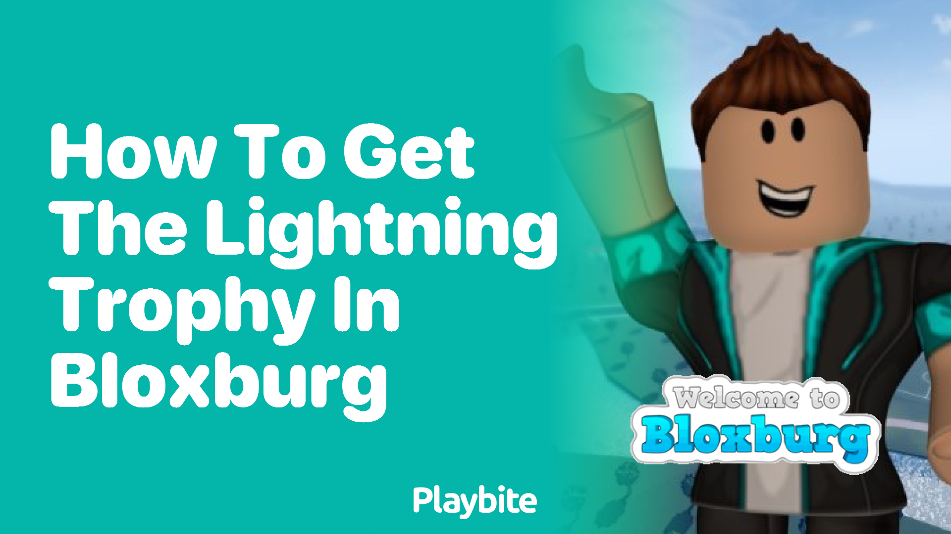How to Get the Lightning Trophy in Bloxburg