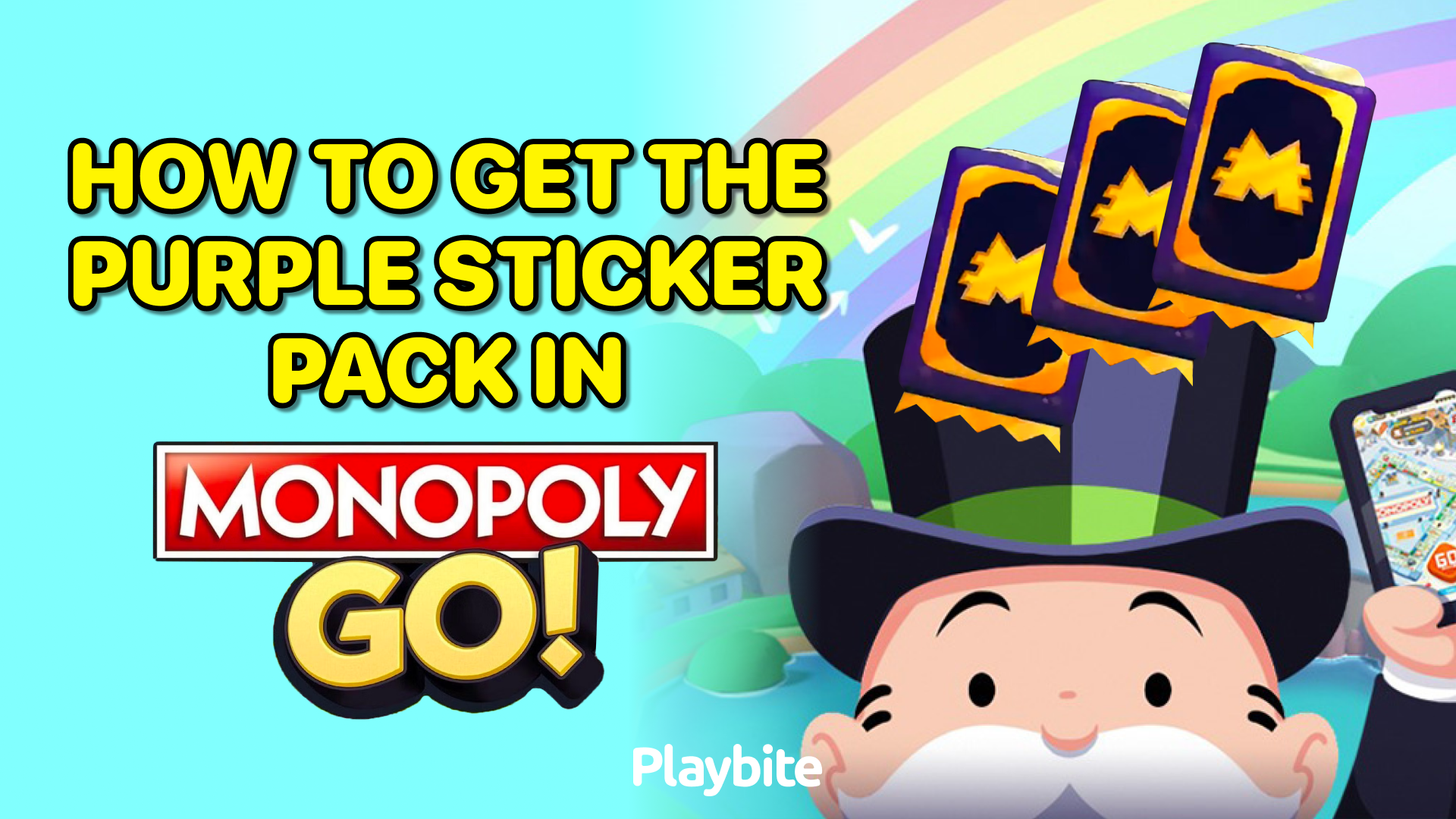 How to Get the Purple Sticker Pack in Monopoly Go