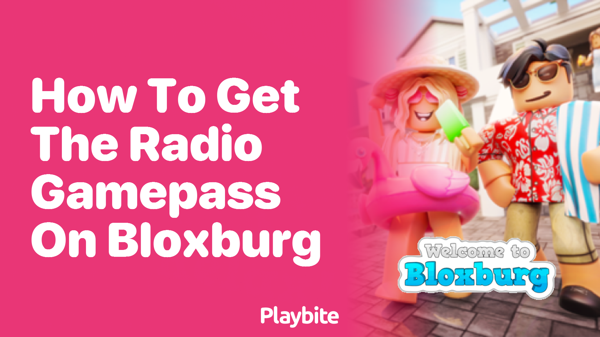 How to Get the Radio Gamepass on Bloxburg?