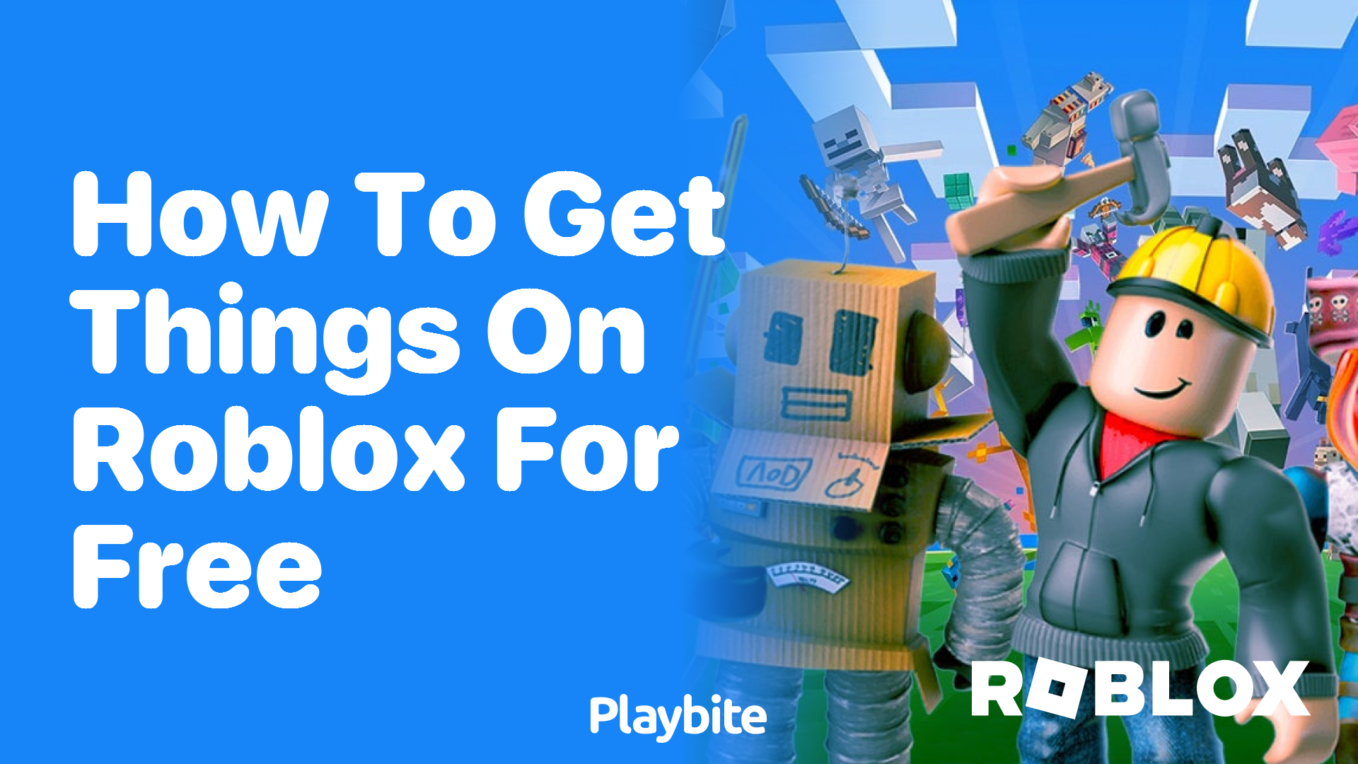 How to Get Things on Roblox for Free