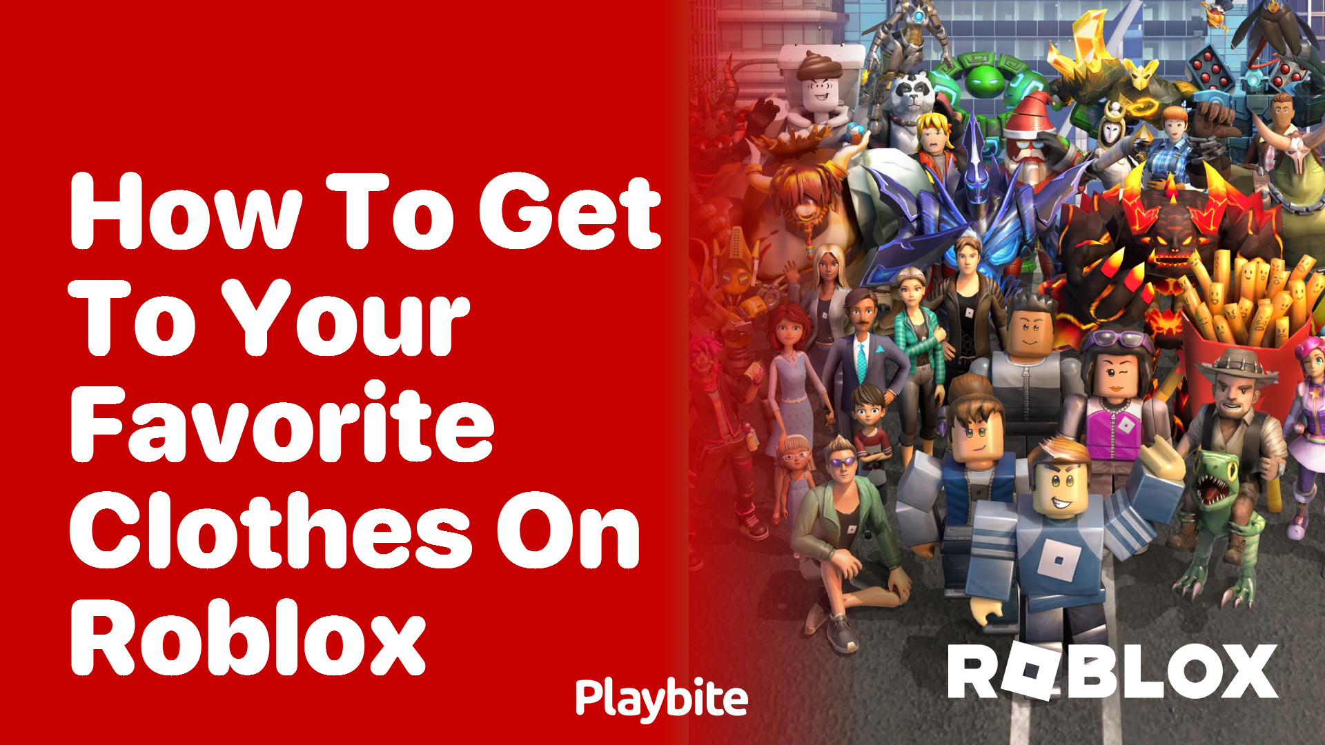 How to Get to Your Favorite Clothes on Roblox