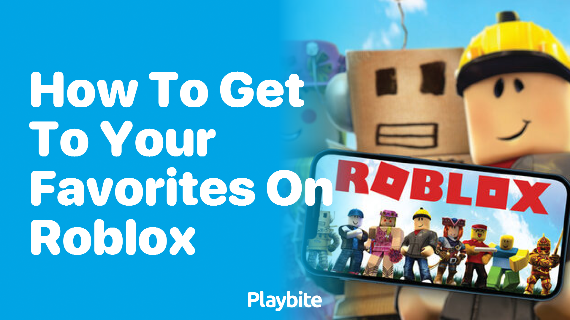 How to Get to Your Favorites on Roblox
