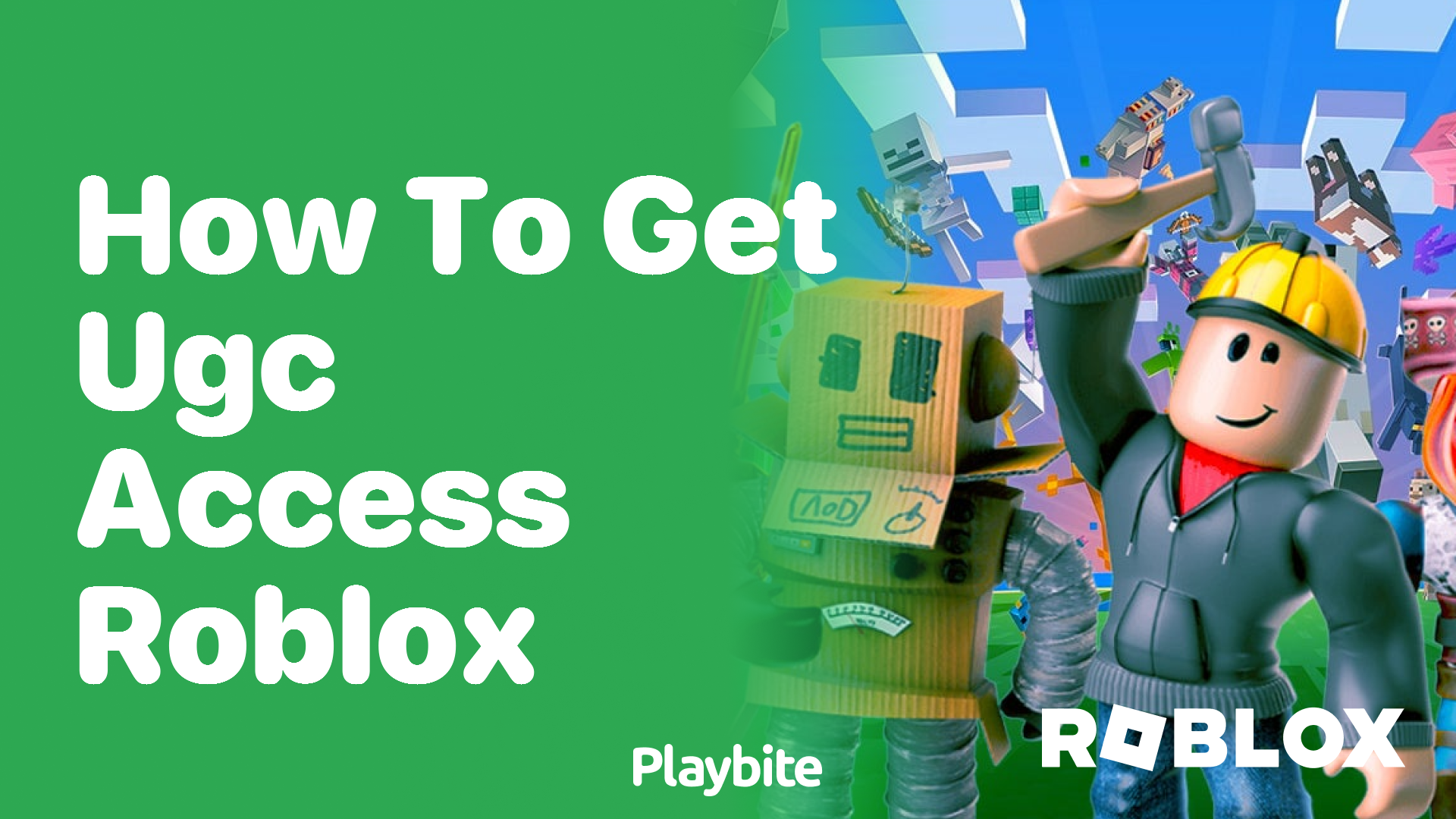 How to get UGC Access in Roblox