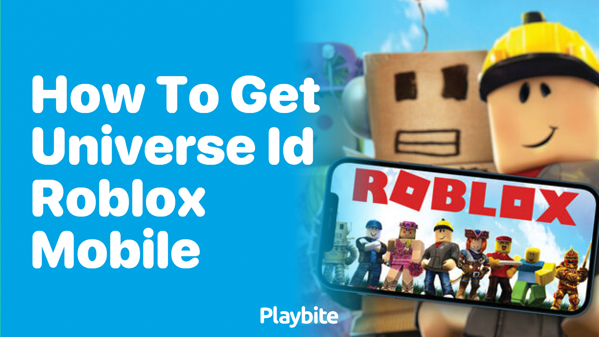 How to Get Universe ID in Roblox Mobile