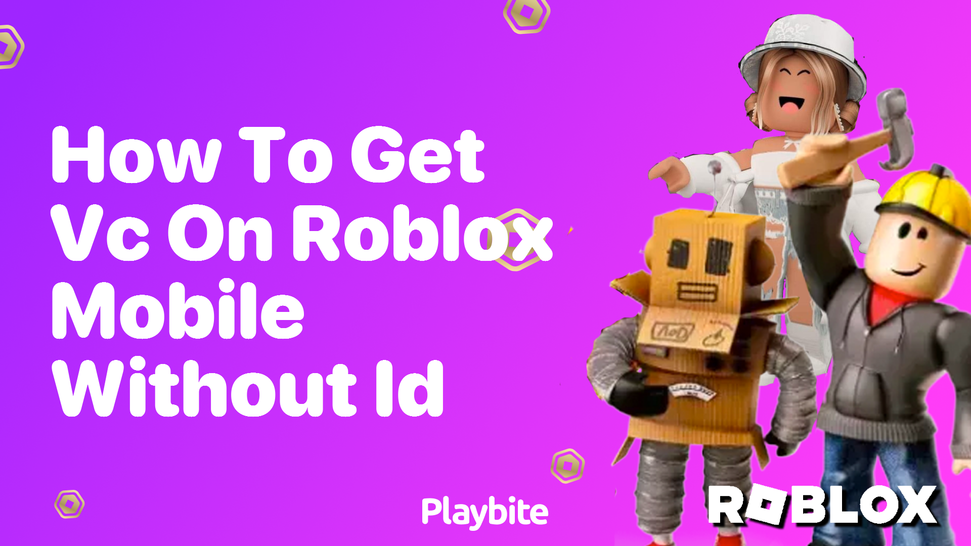 How to Get VC on Roblox Mobile Without ID
