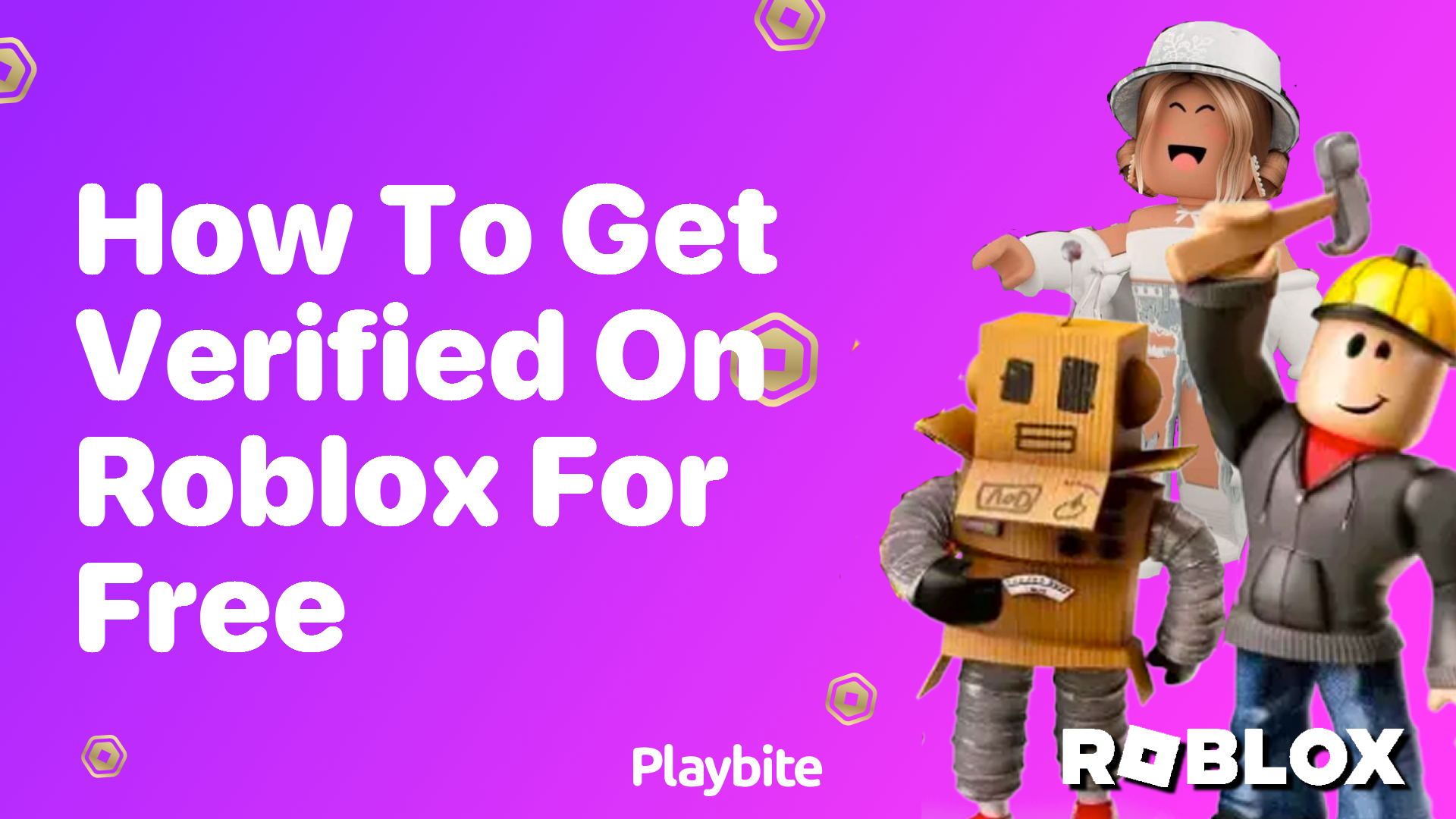 How to Get Verified on Roblox for Free