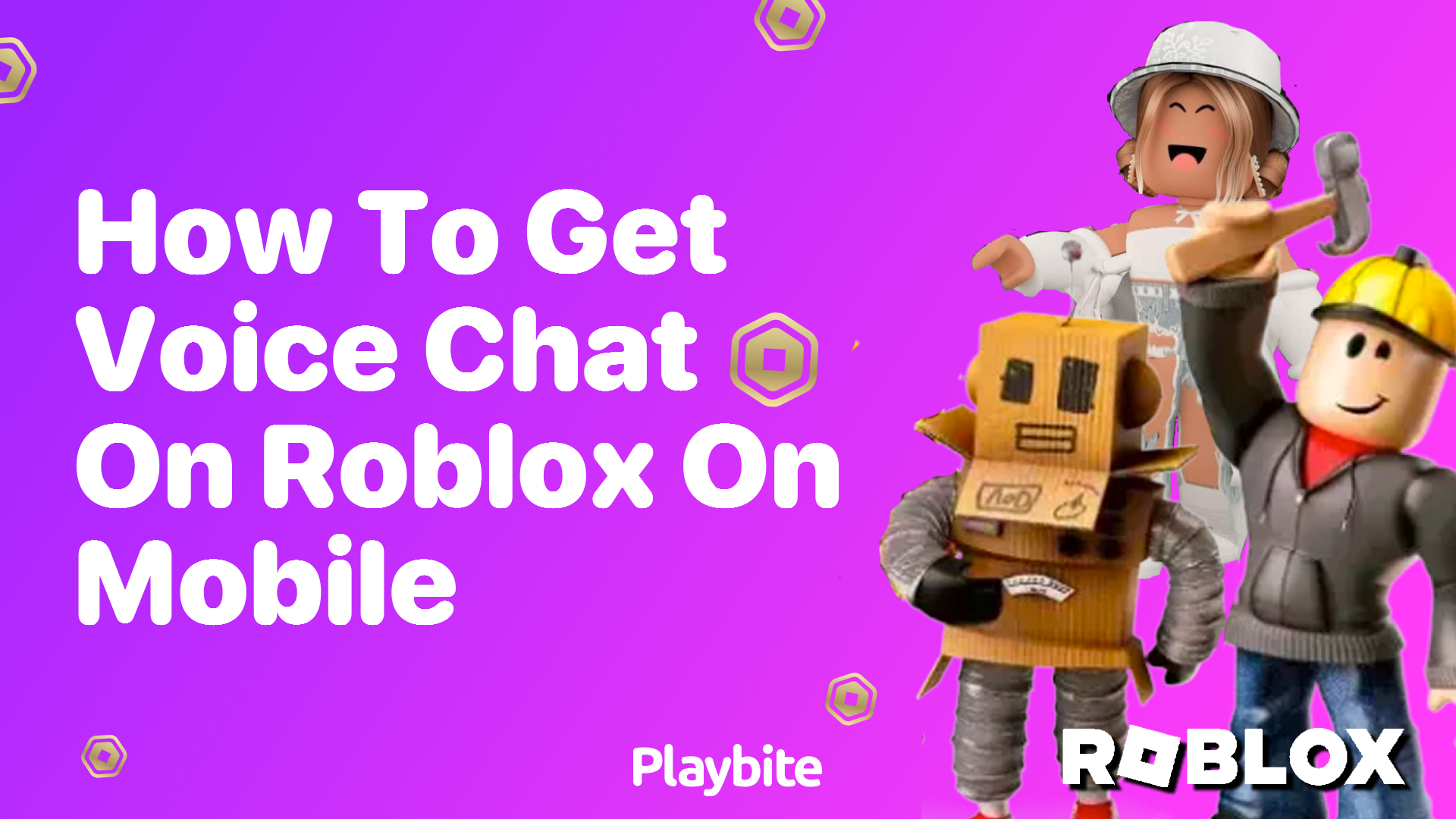 How to Get Voice Chat on Roblox on Mobile