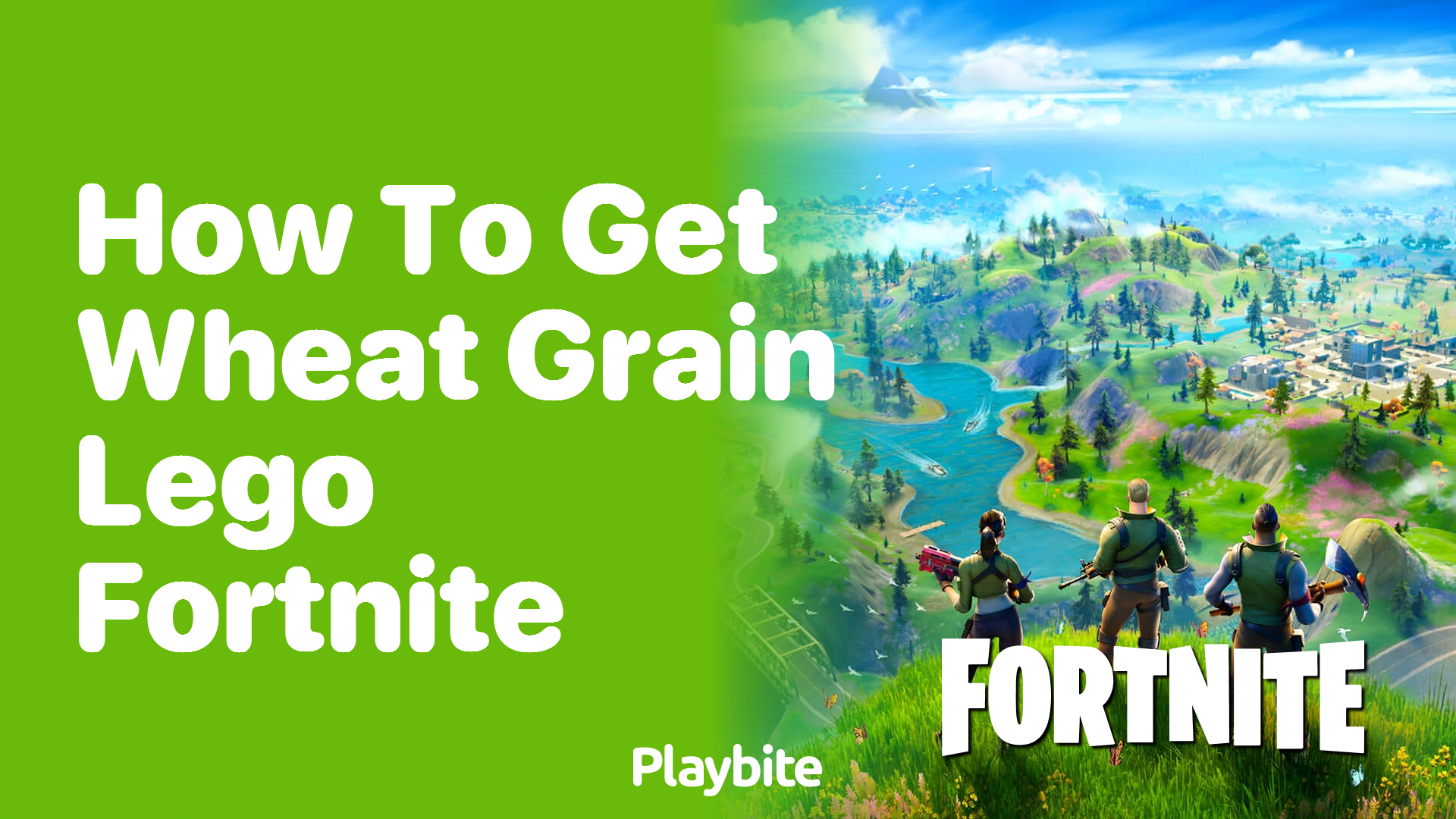 How to Get Wheat Grain in Lego Fortnite