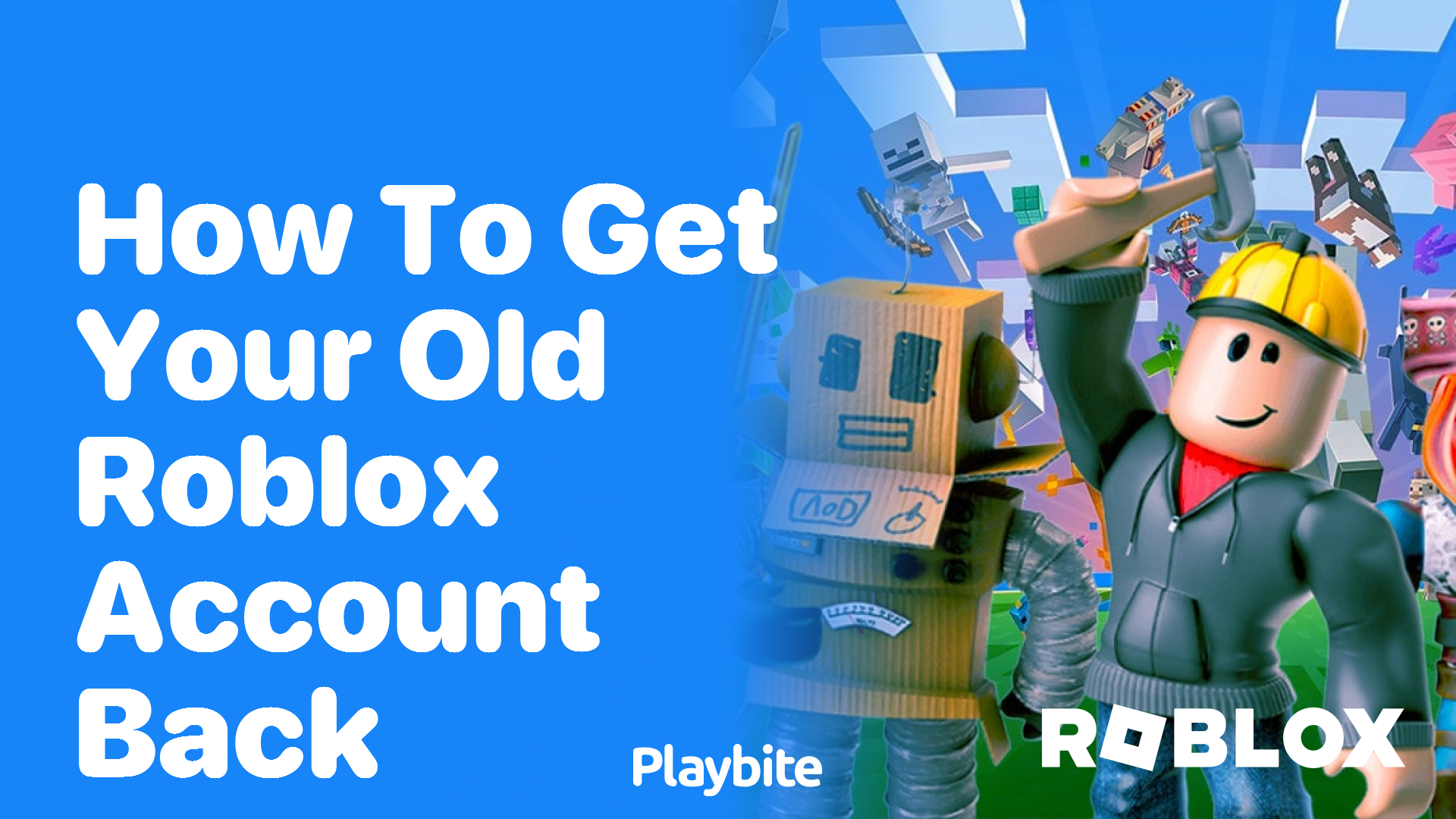 How to Get Your Old Roblox Account Back