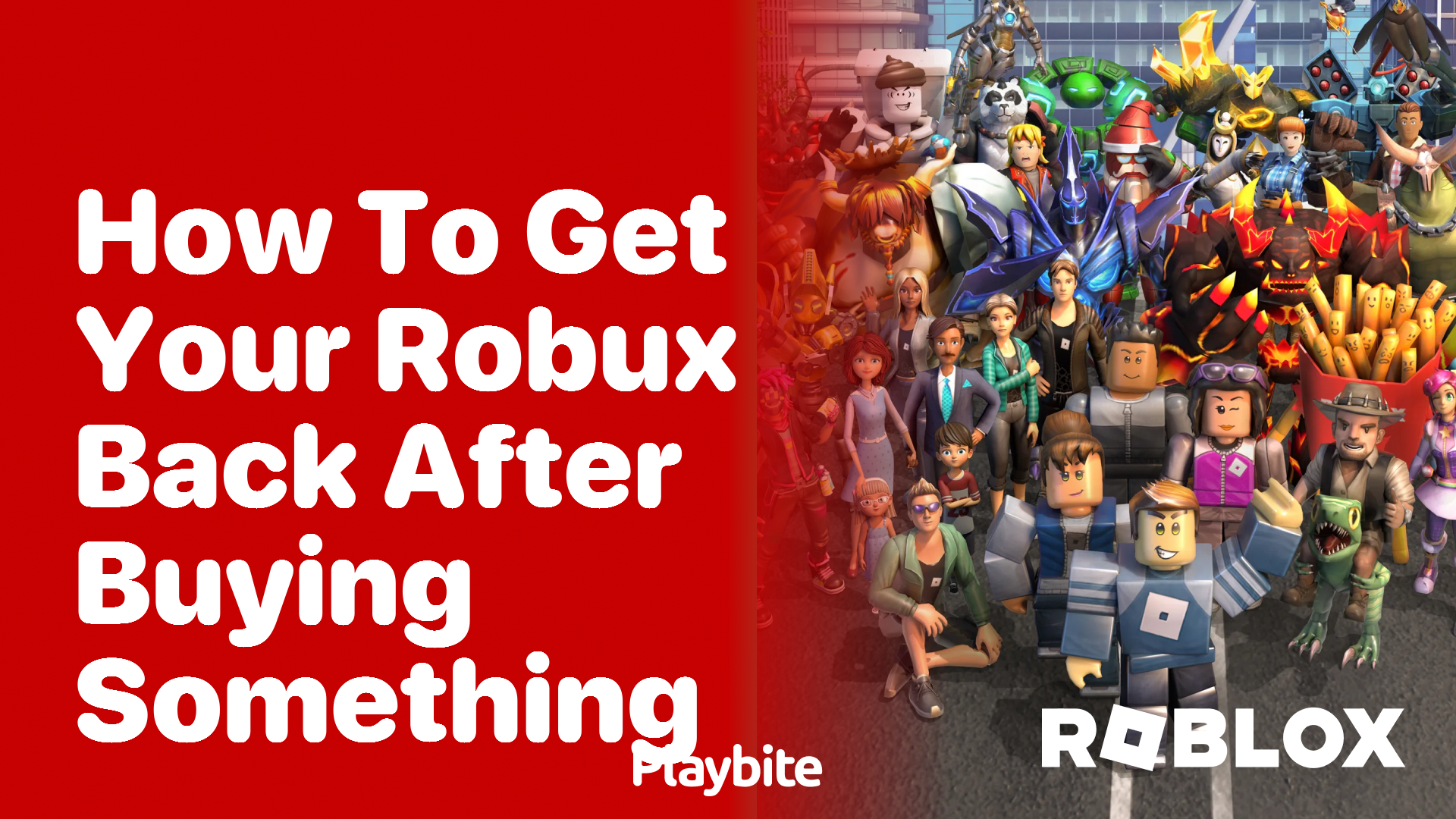 How to Get Your Robux Back After Buying Something