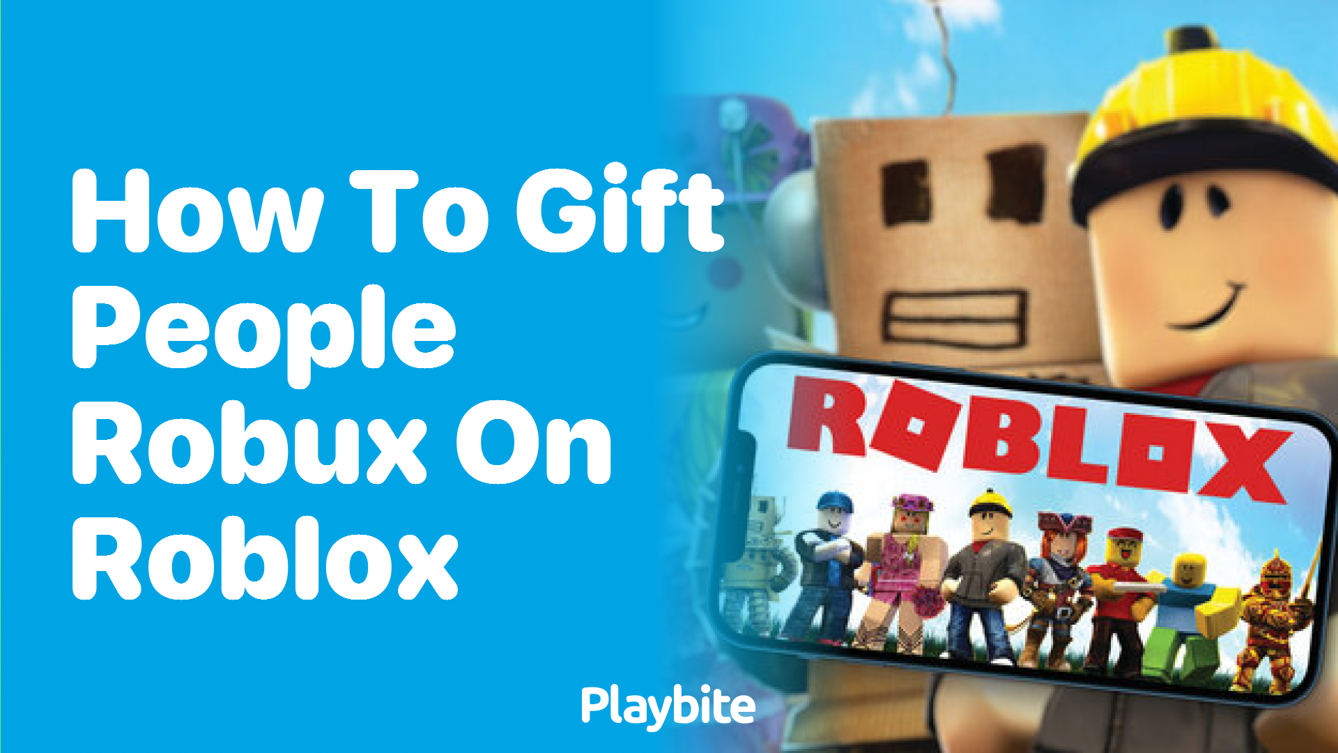 How to Gift People Robux on Roblox