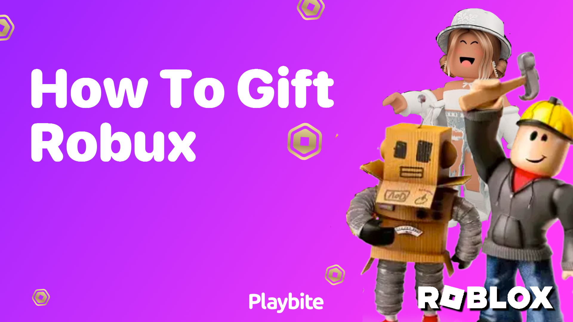 How to Gift Robux to Your Friends in Roblox