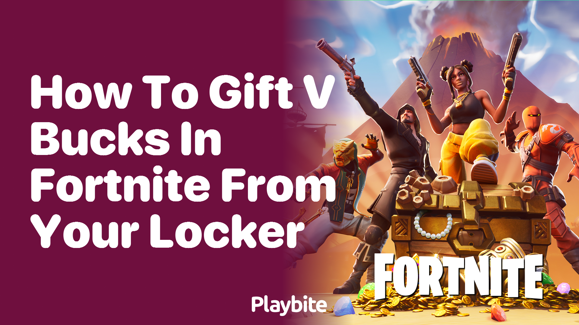 How to Gift V-Bucks in Fortnite From Your Locker