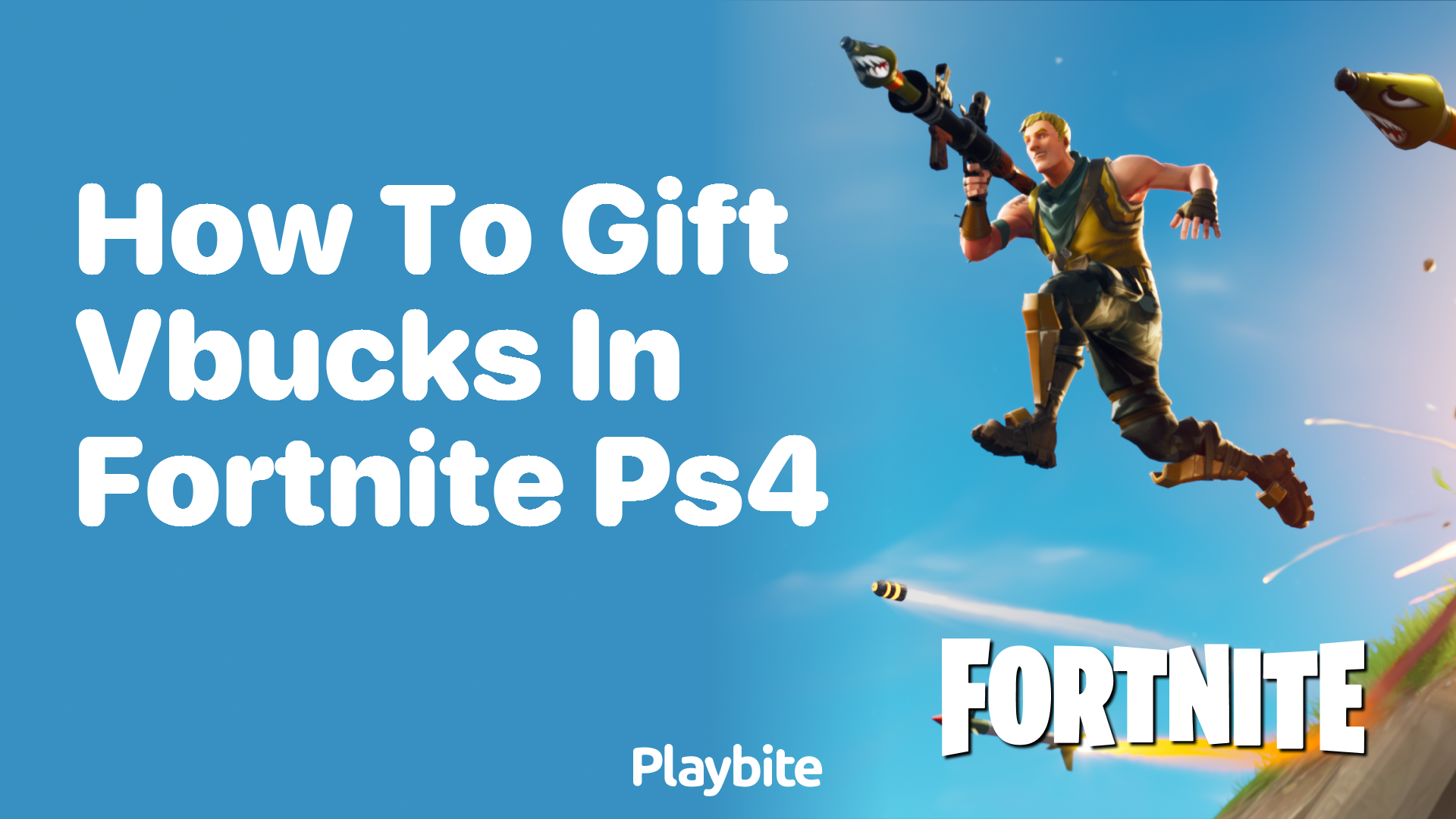 How to Gift V-Bucks in Fortnite on PS4