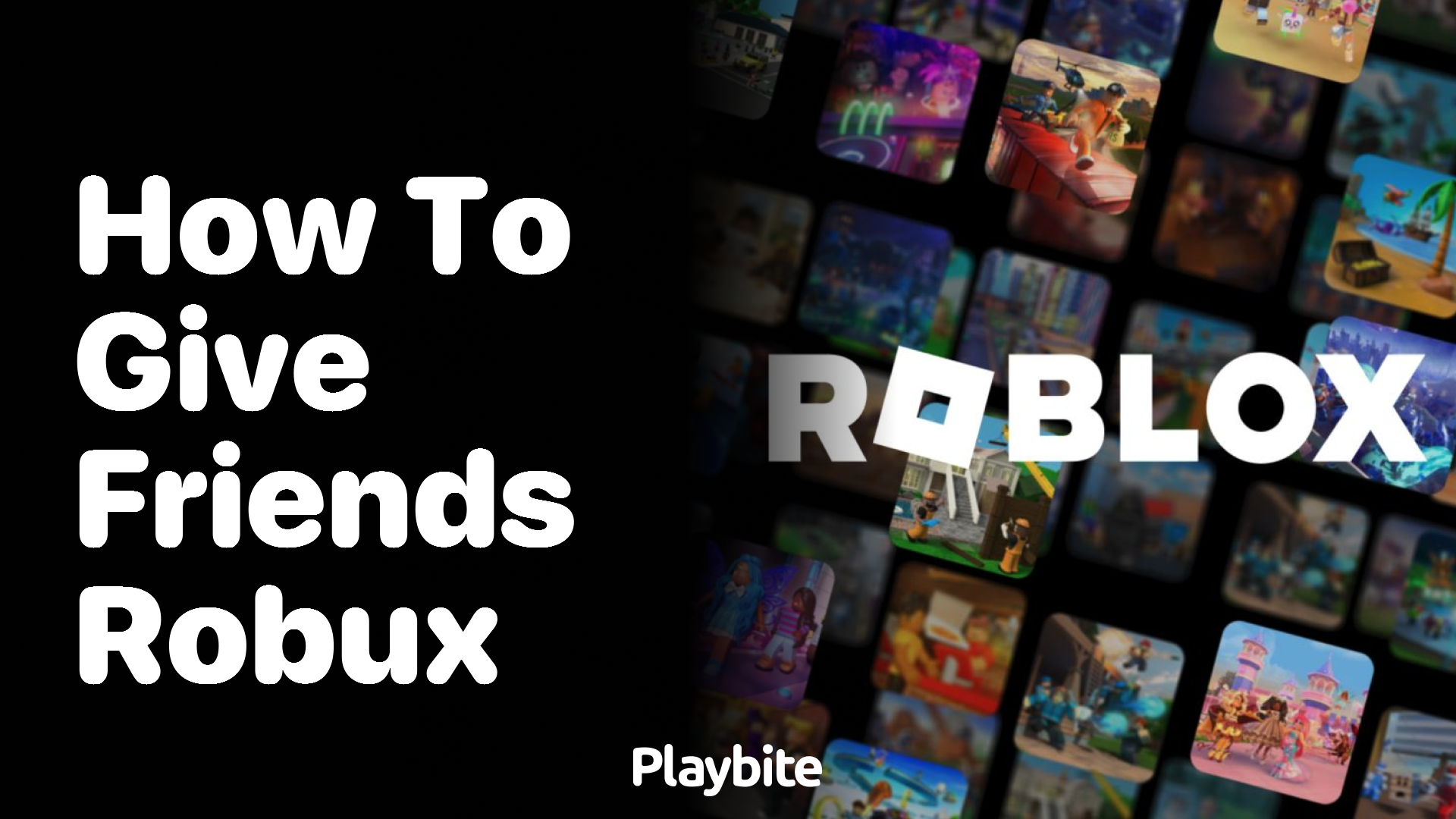 How to Give Friends Robux in Roblox