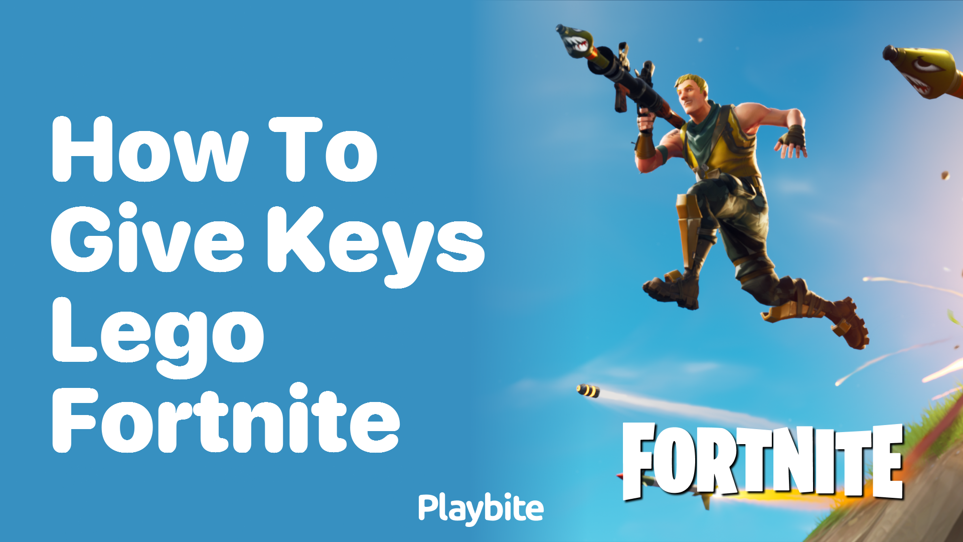 How to Give Keys in Lego Fortnite