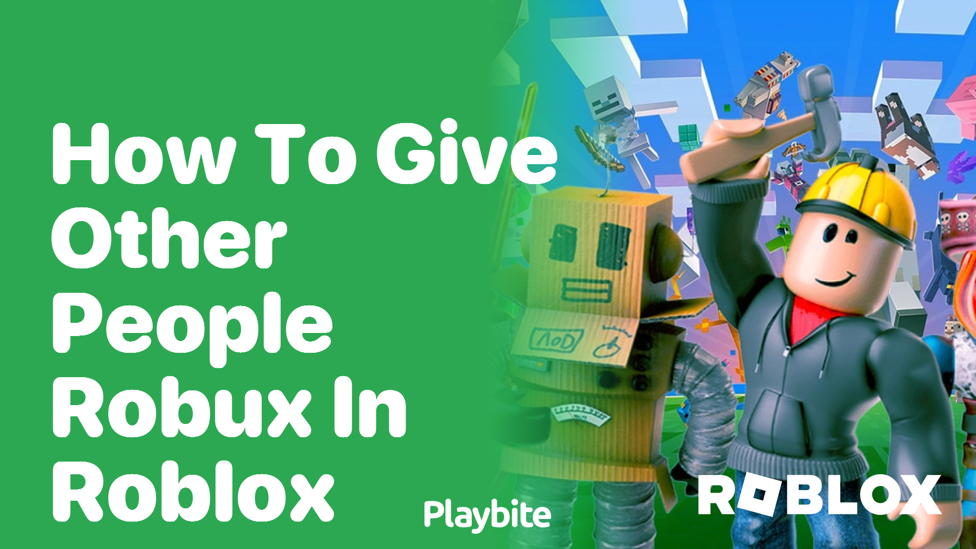 How to Give Other People Robux in Roblox