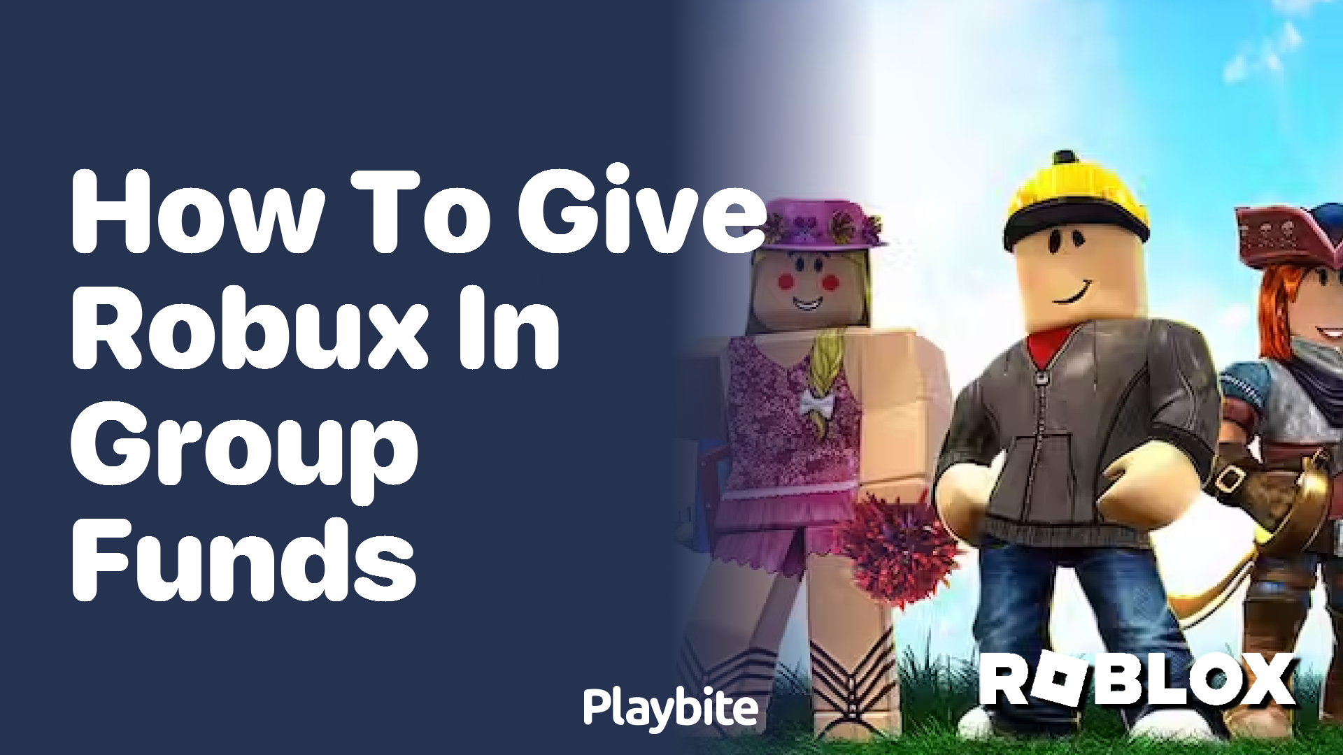 How to Give Robux in Group Funds on Roblox