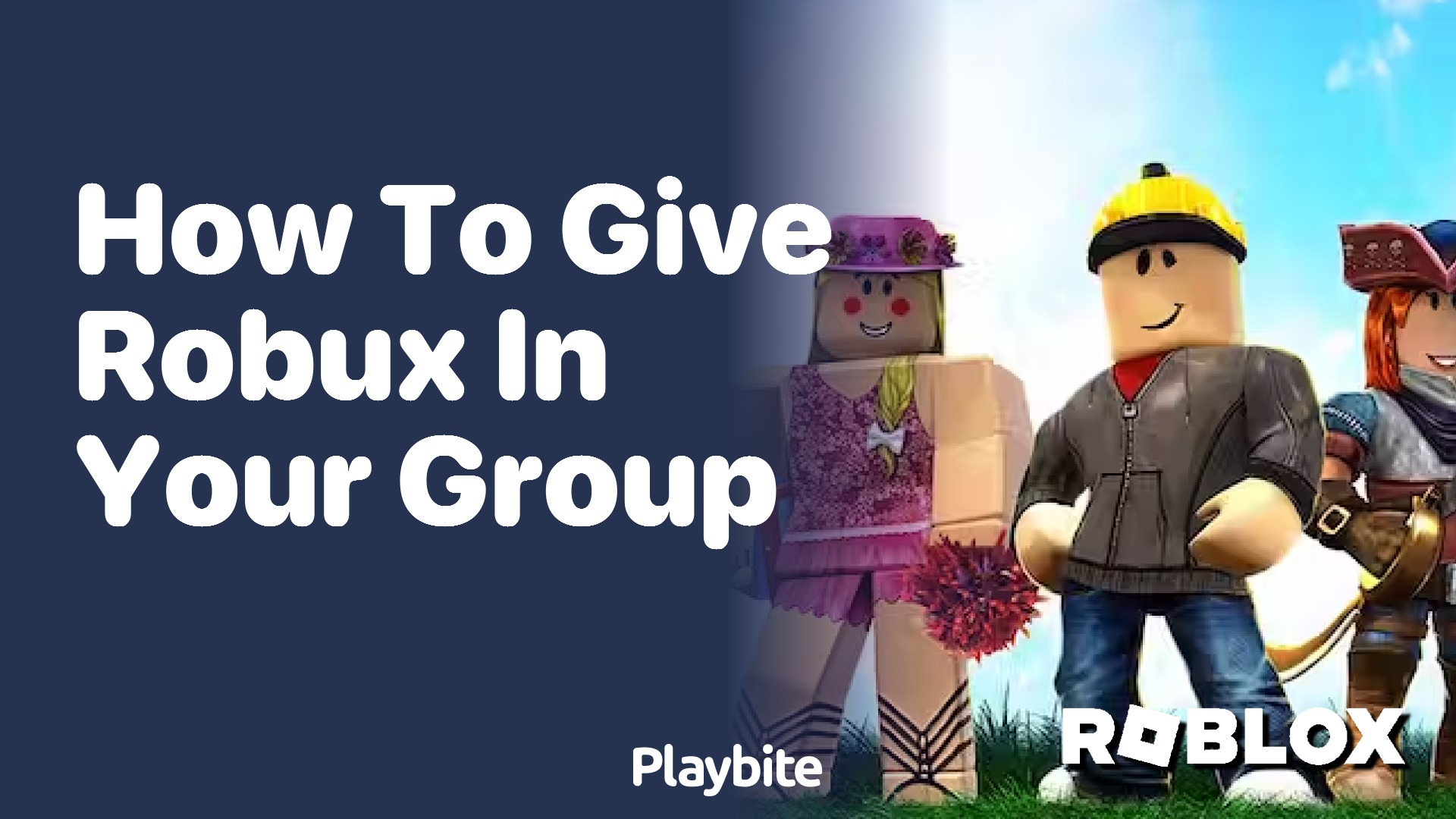 How to Give Robux in Your Group On Roblox
