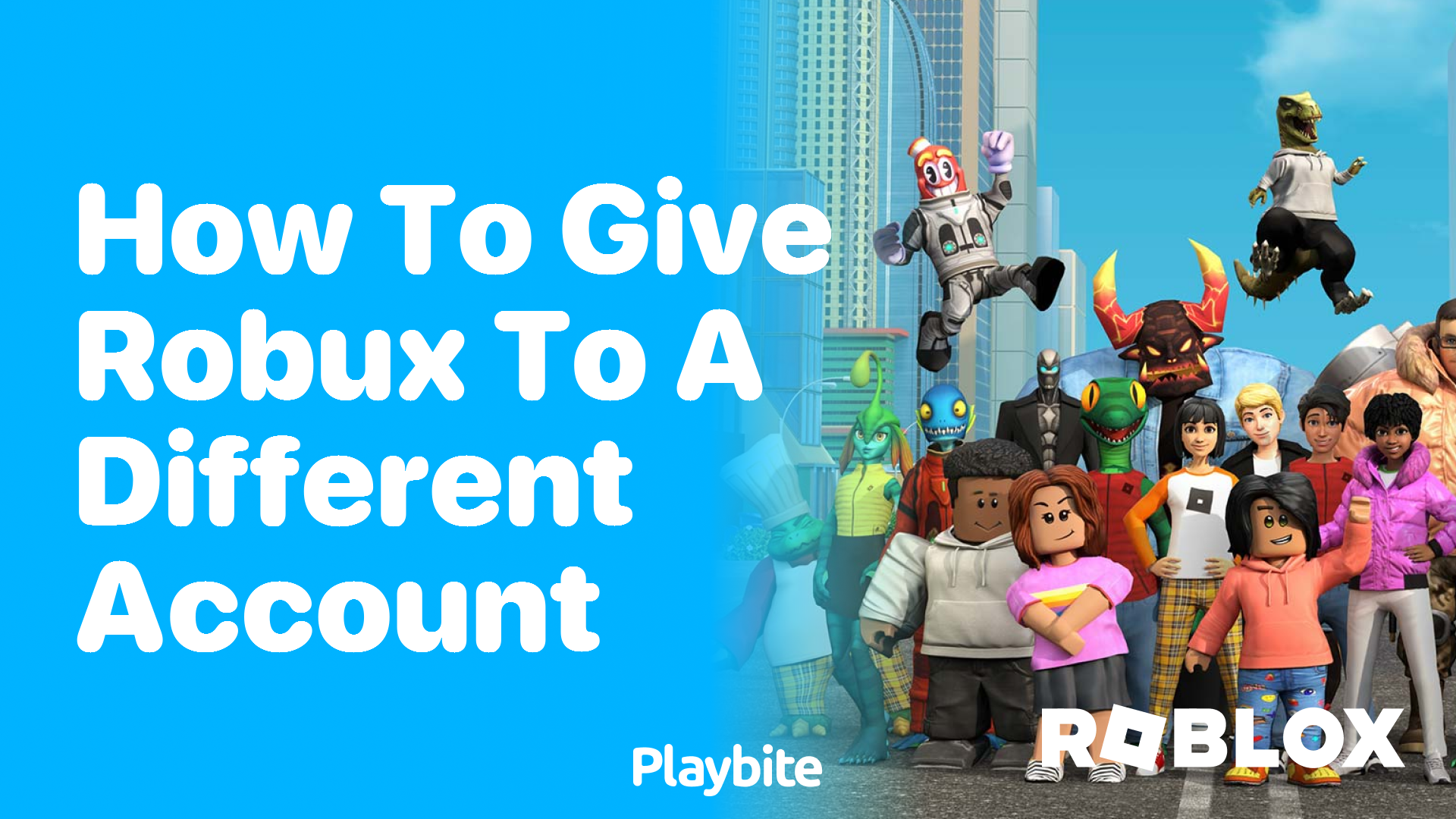 How to Give Robux to a Different Account in Roblox