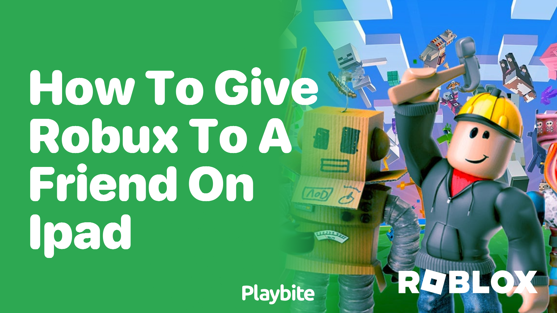 How to Give Robux to a Friend on iPad