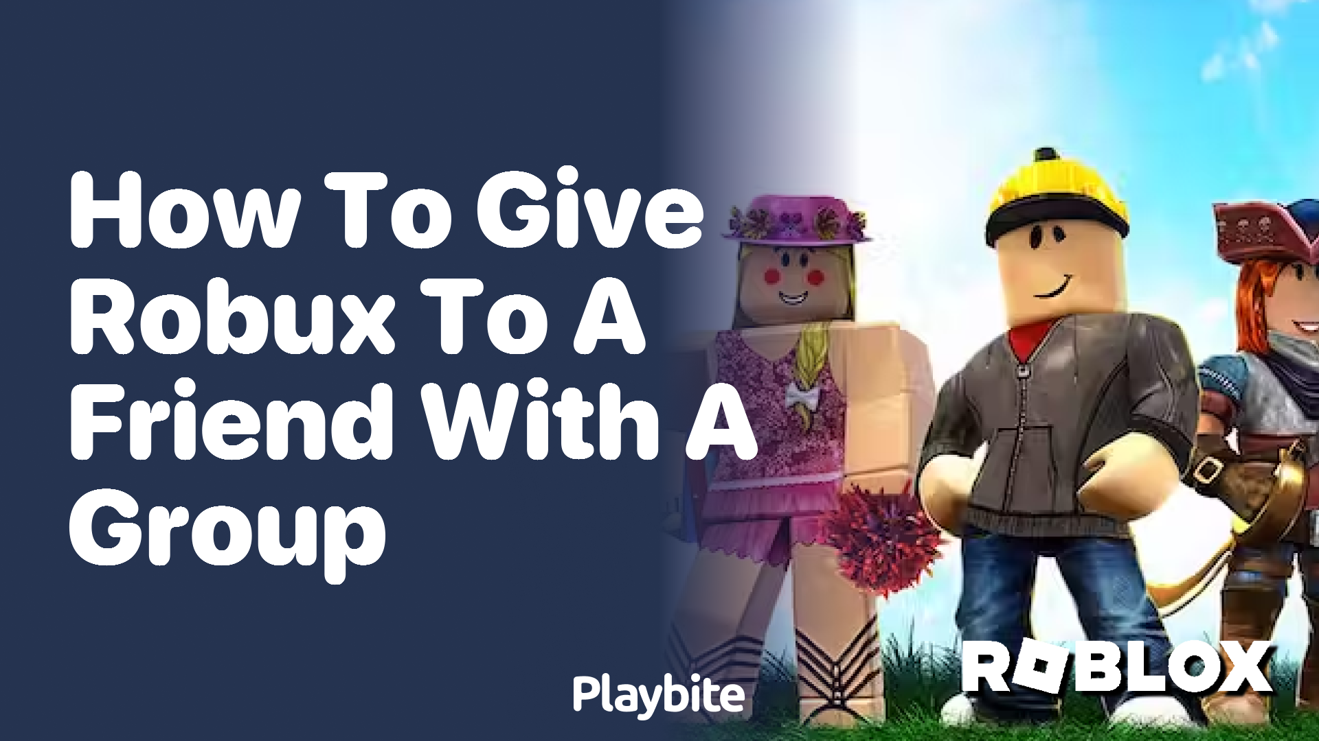How to Give Robux to a Friend Using a Group